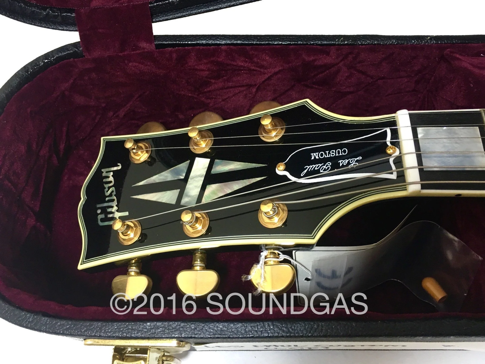 2008 GIBSON LES PAUL CUSTOM '68 CHERRY Mint/Unplayed - Image 5