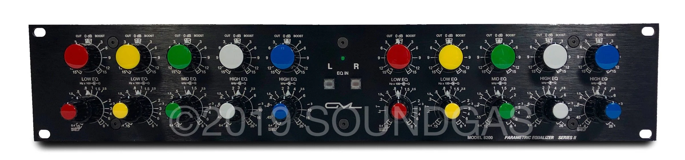 GML 8200 Stereo Parametric EQ & 8355 PSU - Image 5