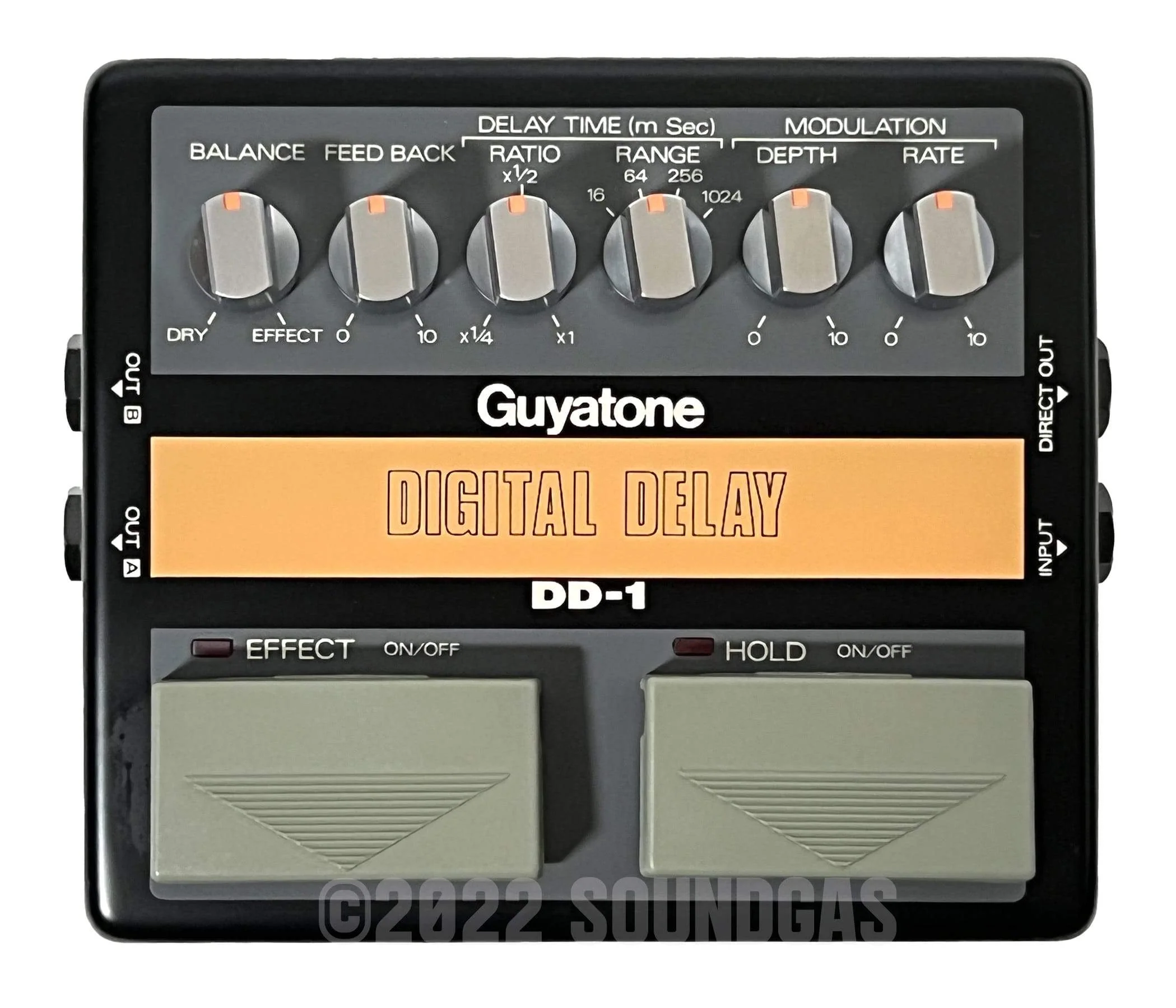 Guyatone DD-1 Digital Delay - Boxed - Image 3