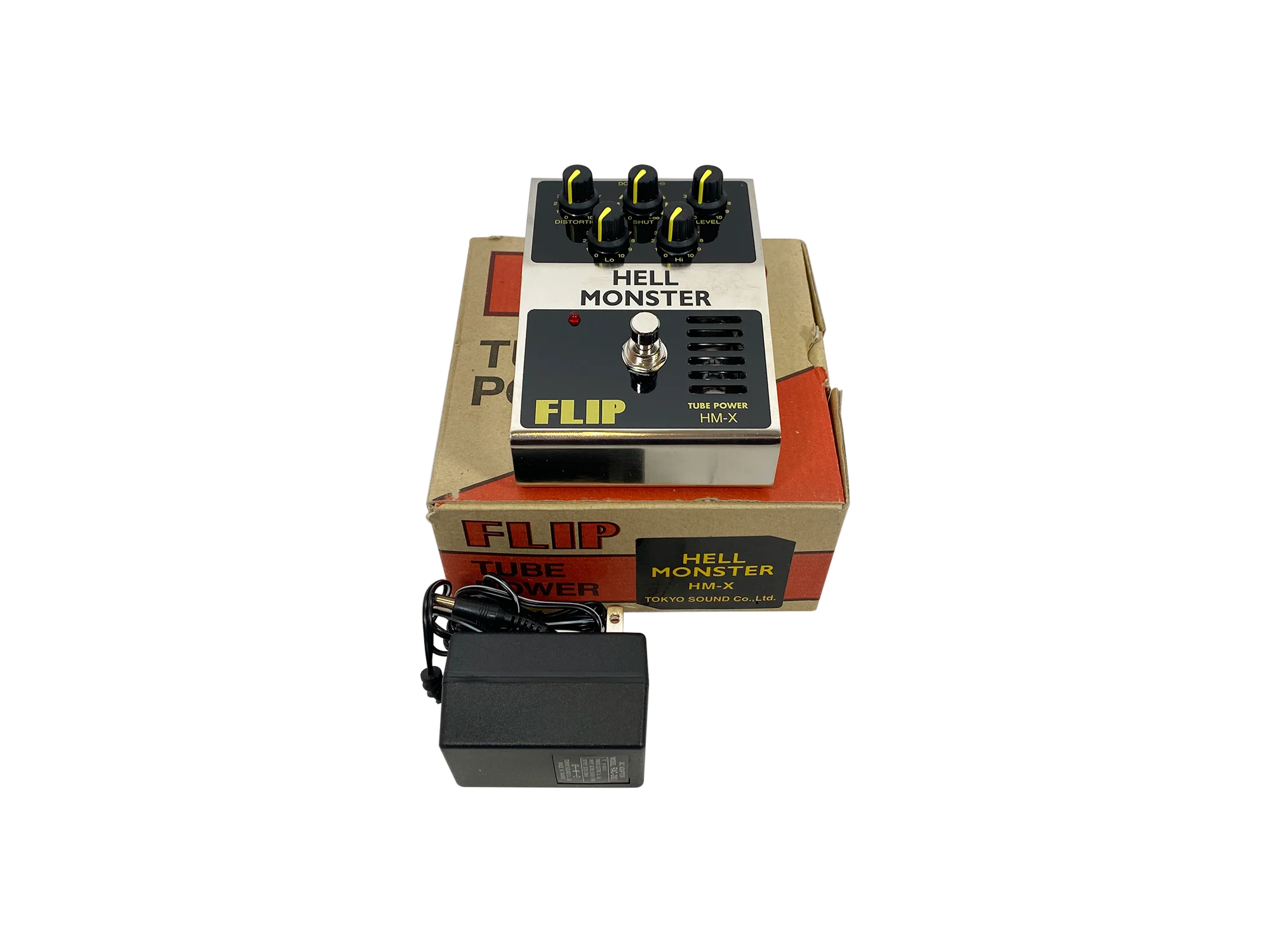 Guyatone Flip Tube Power Hell Monster Distortion Pedal (Boxed)