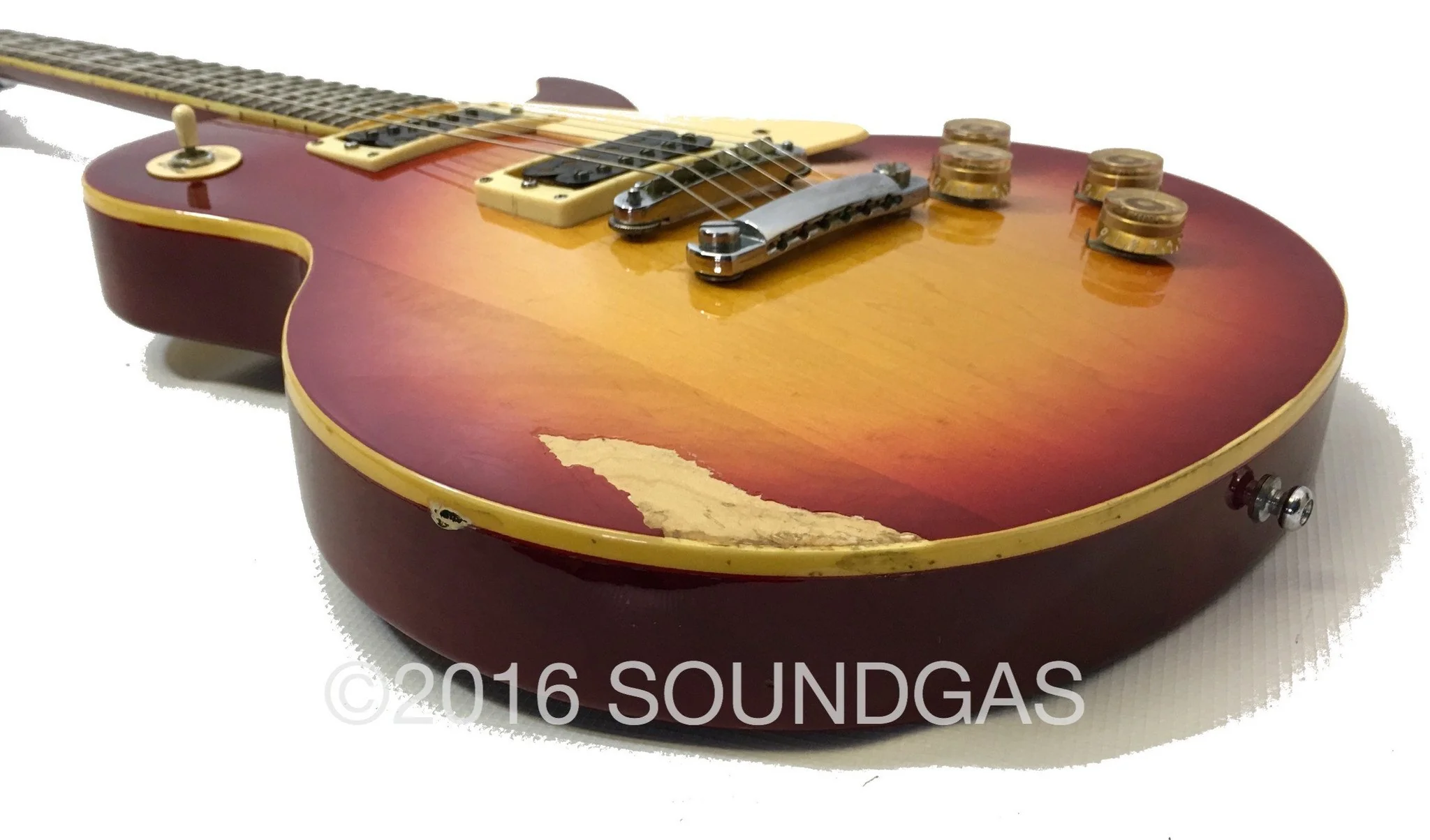 Guyatone 'Les Paul' Model Japan 'Lawsuit' Guitar - Image 8