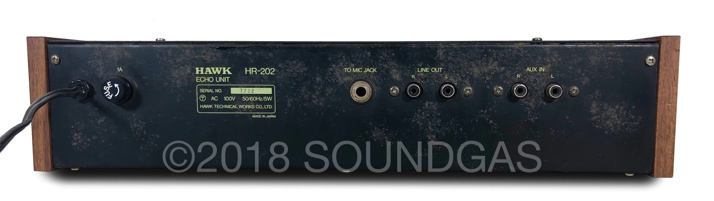 Hawk HR-202 Echo Unit - Spring Reverb - Image 5