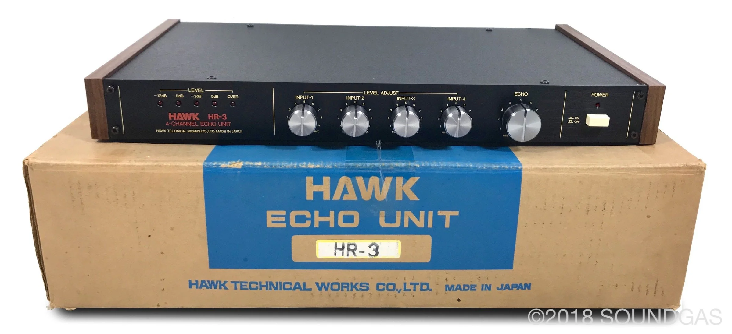 Hawk HR-3 4-Channel Spring Reverb - Image 4