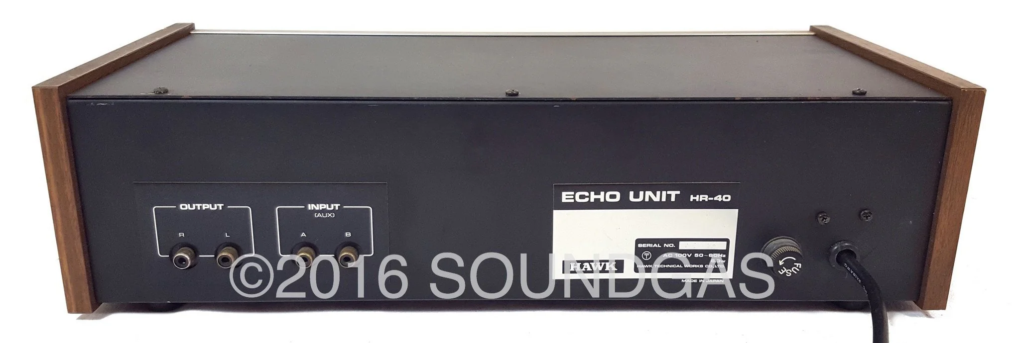 Hawk HR-40 Stereo Spring Reverb - Image 5