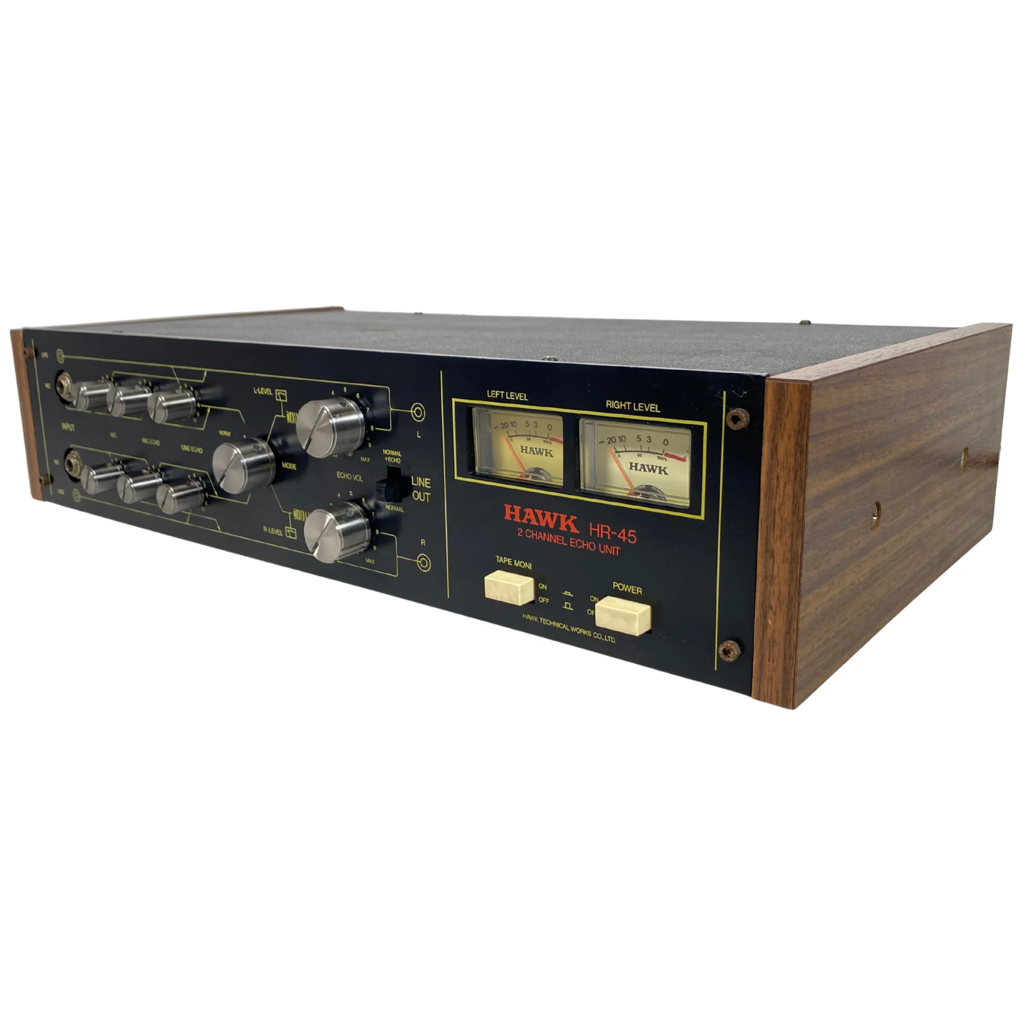 Hawk HR-45 Stereo Spring Reverb - SN-1704 - Image 2