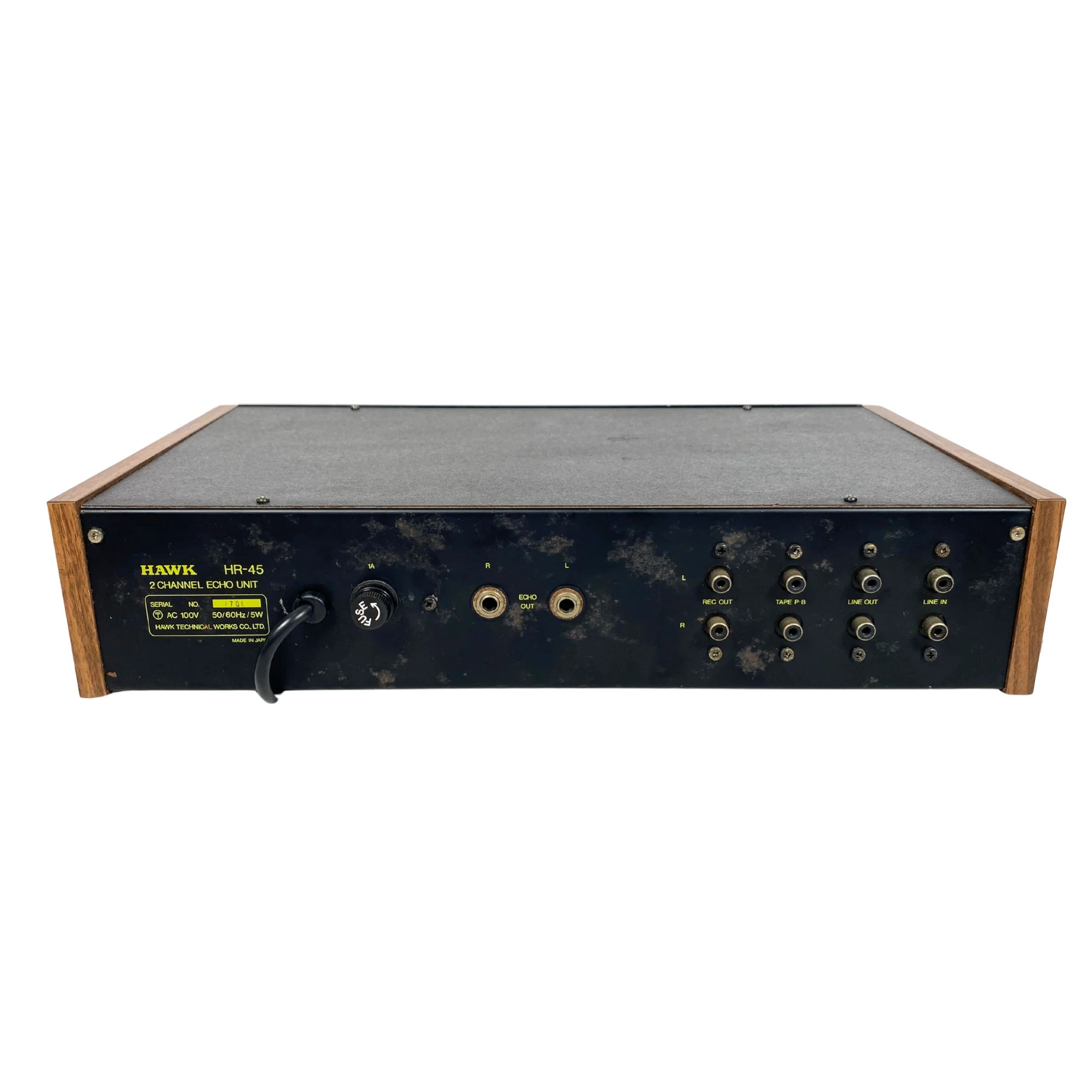 Hawk HR-45 Stereo Spring Reverb - SN-1704 - Image 4