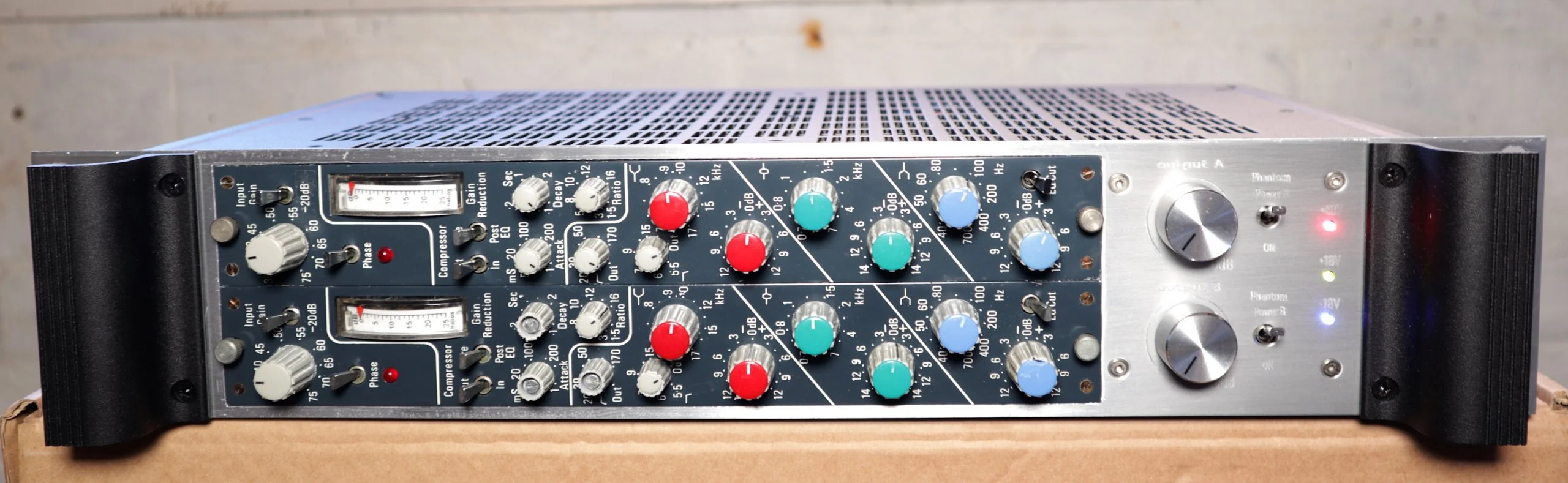 Helios Channel Strip Racked Pair (Pre/Comp/Eq)