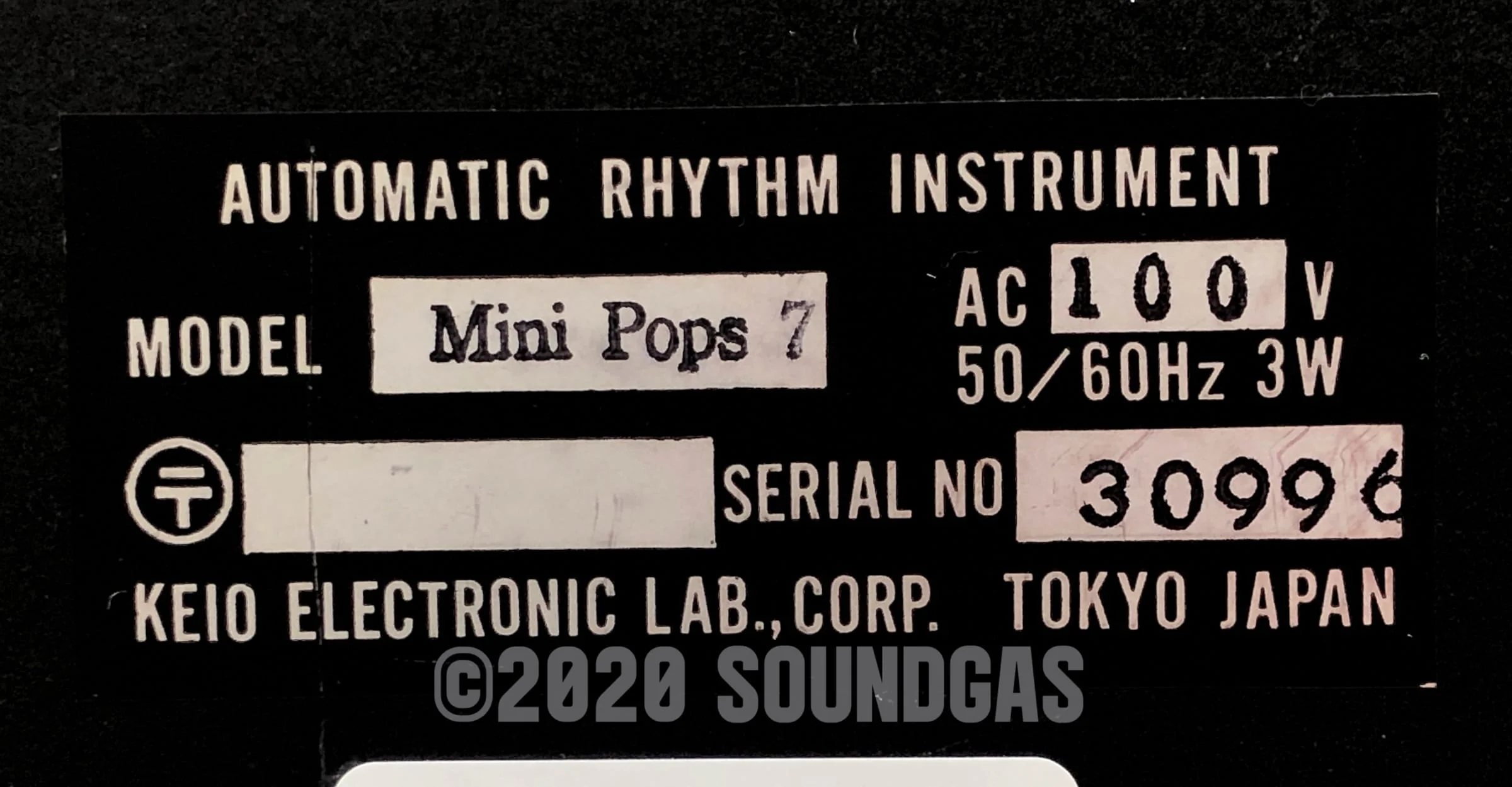 Keio (Korg) Mini Pops MP-7 - Image 6