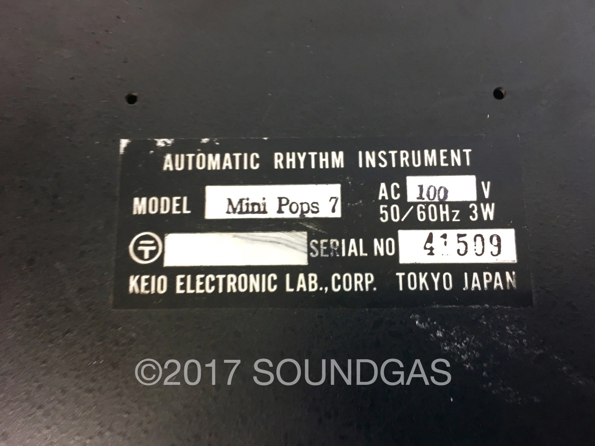 Keio (Korg) Mini Pops MP-7 - Modified - Image 8