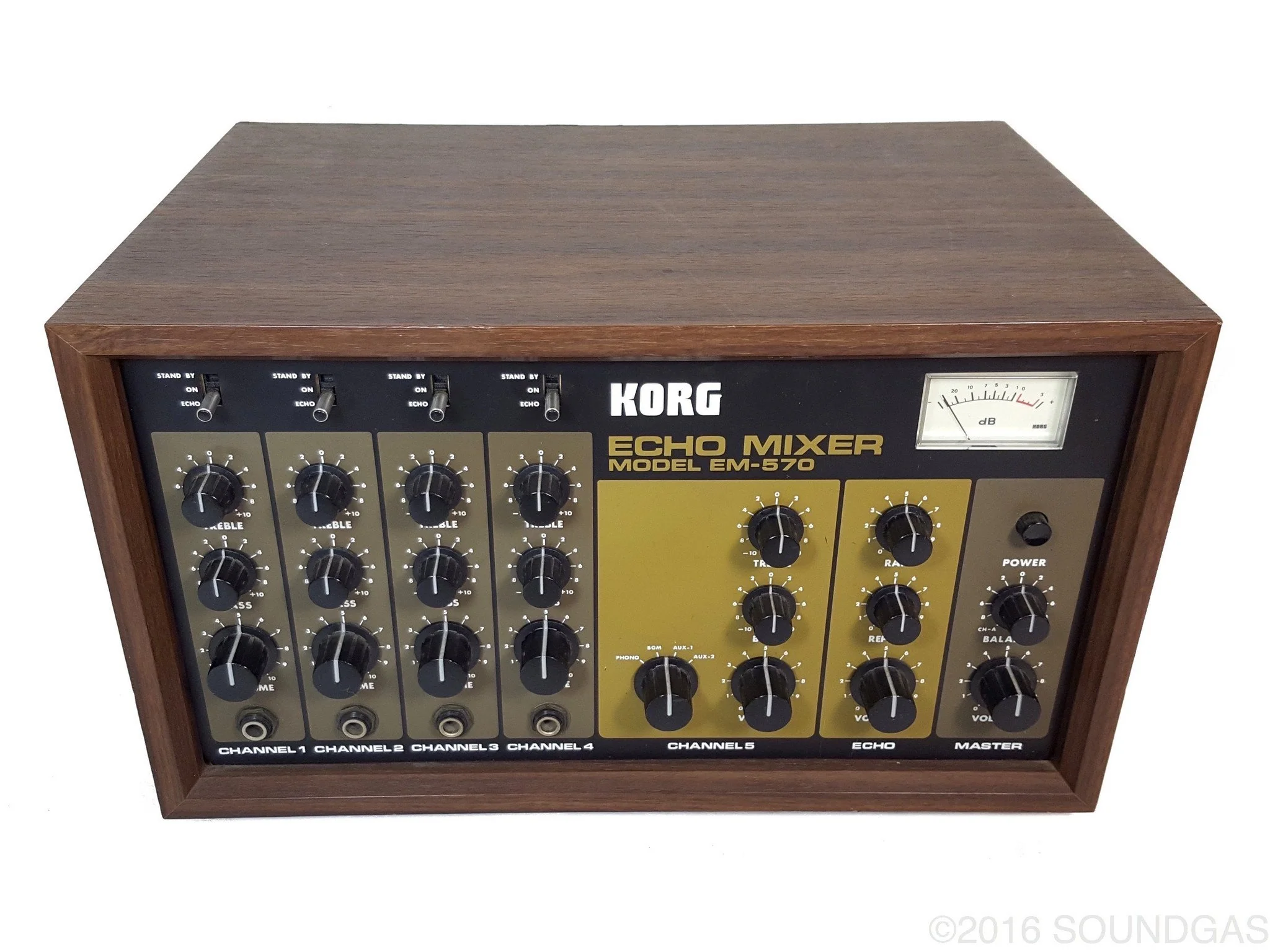 Korg EM-570 Echo Mixer (MN3005 Delay)