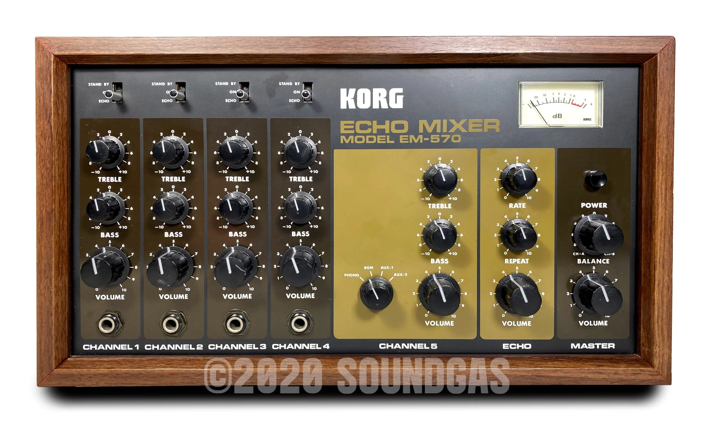 Korg EM-570 Echo Mixer - Image 2