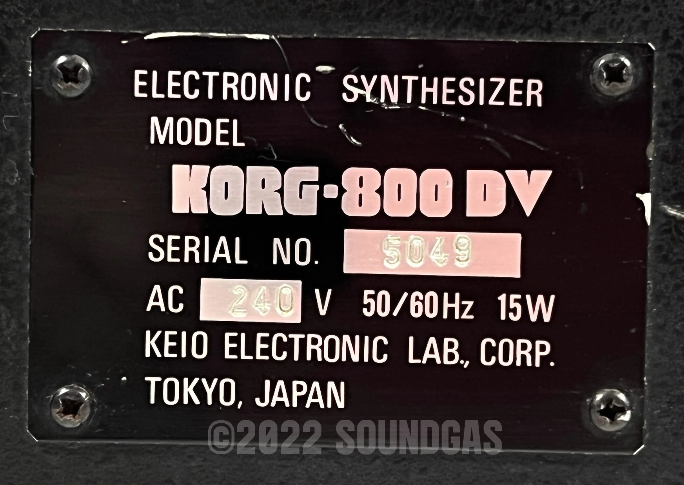 Korg Maxi-Korg 800DV + Kenton CV/Gate - Image 9