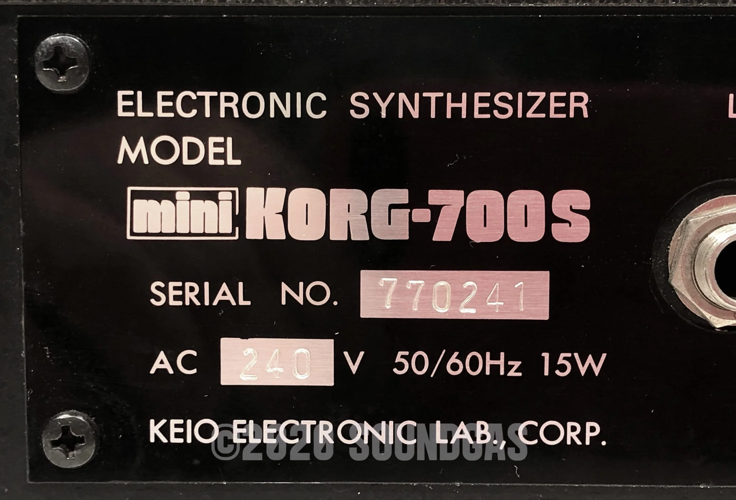 Korg MiniKORG-700S - Image 11