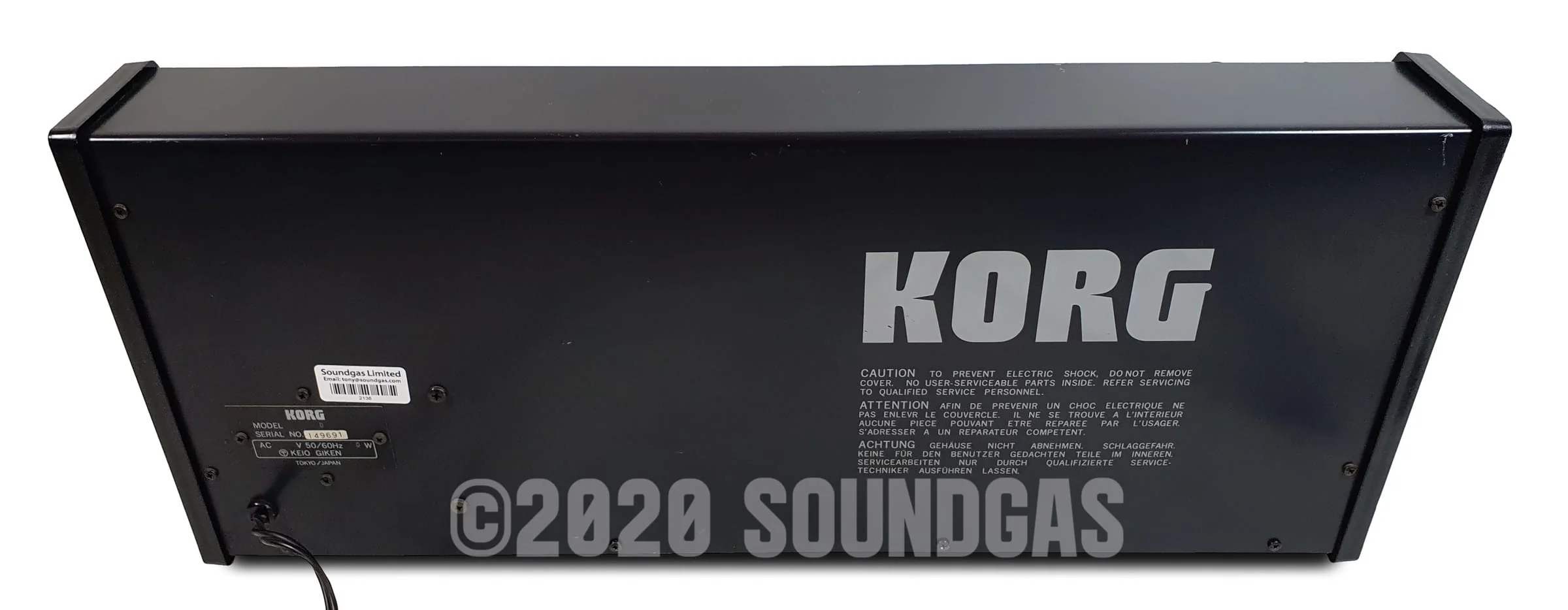 Korg MS-20 - cased - Image 8