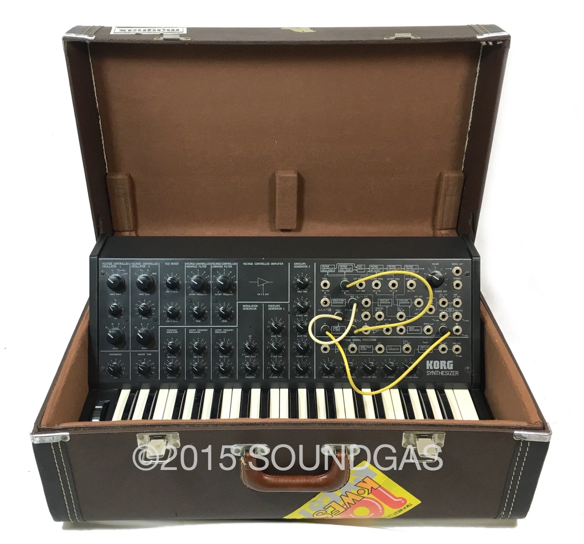 KORG MS-20 Mark 1 with original case - Image 12