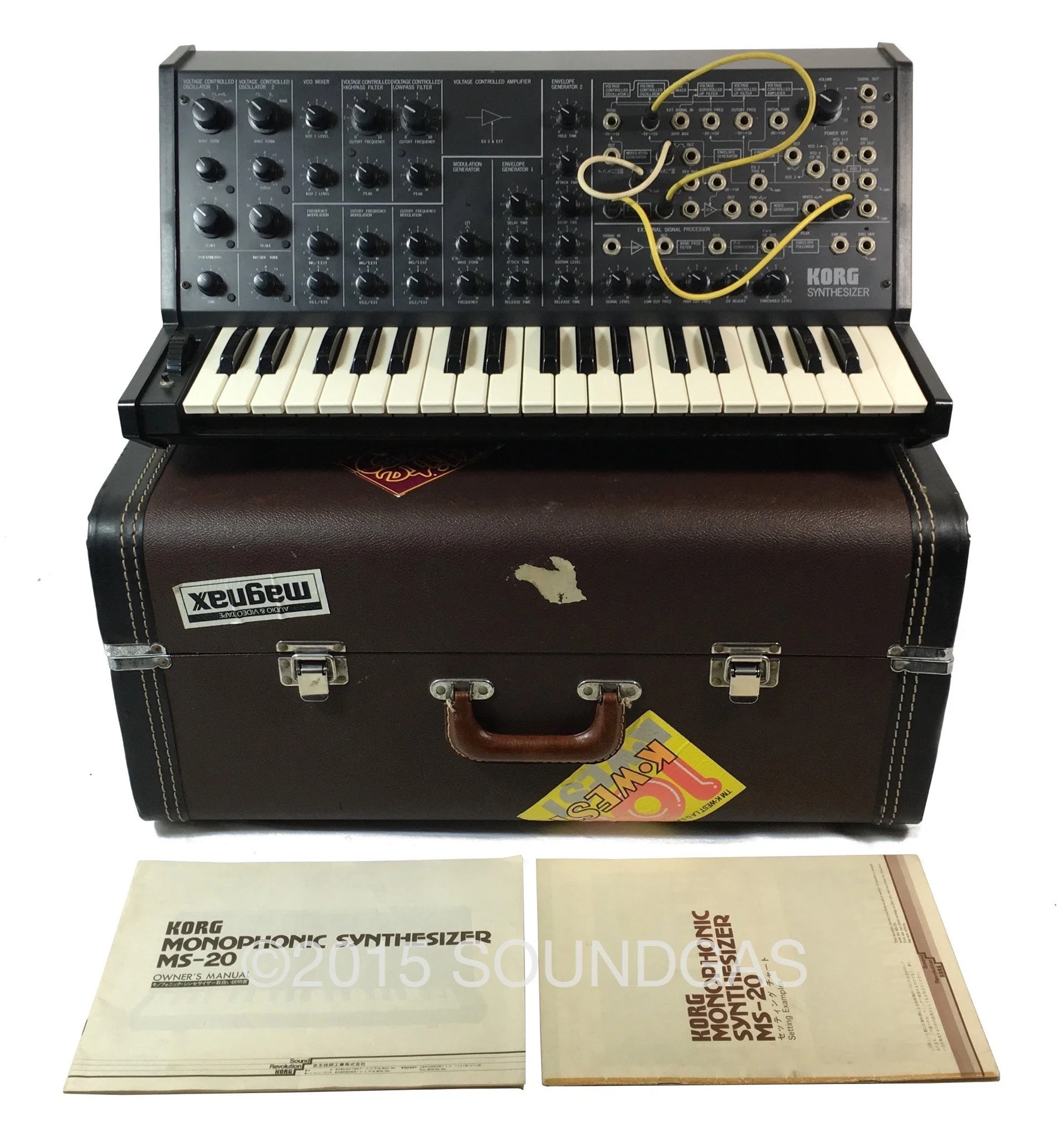 KORG MS-20 Mark 1 with original case - Image 13