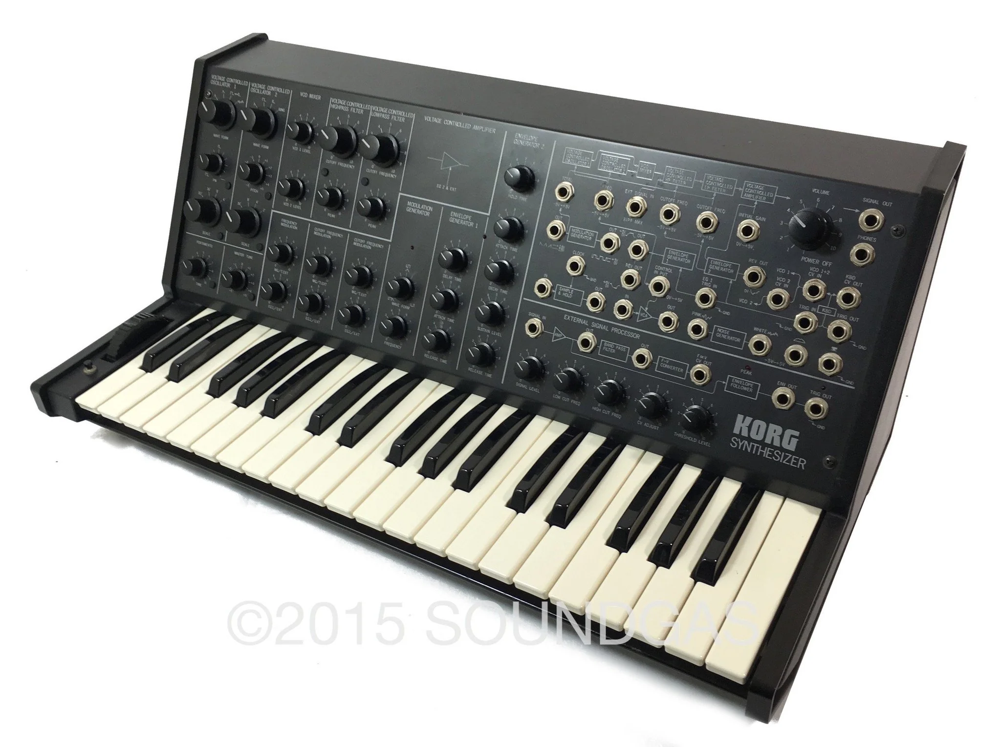 KORG MS-20 Mark 1 with original case - Image 4