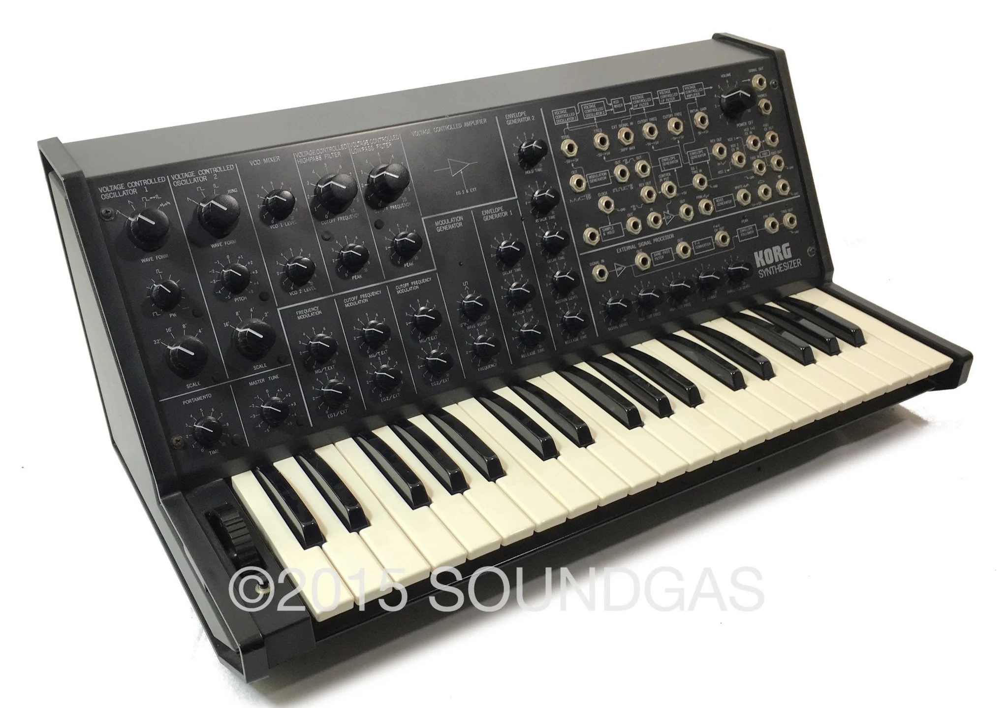 KORG MS-20 Mark 1 with original case - Image 5