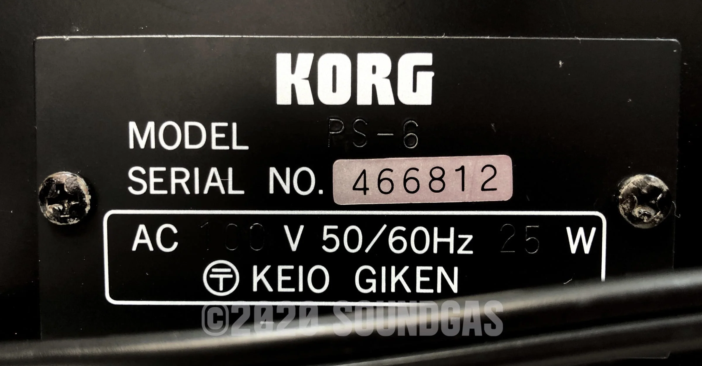 Korg Polysix PS-6 - Image 12