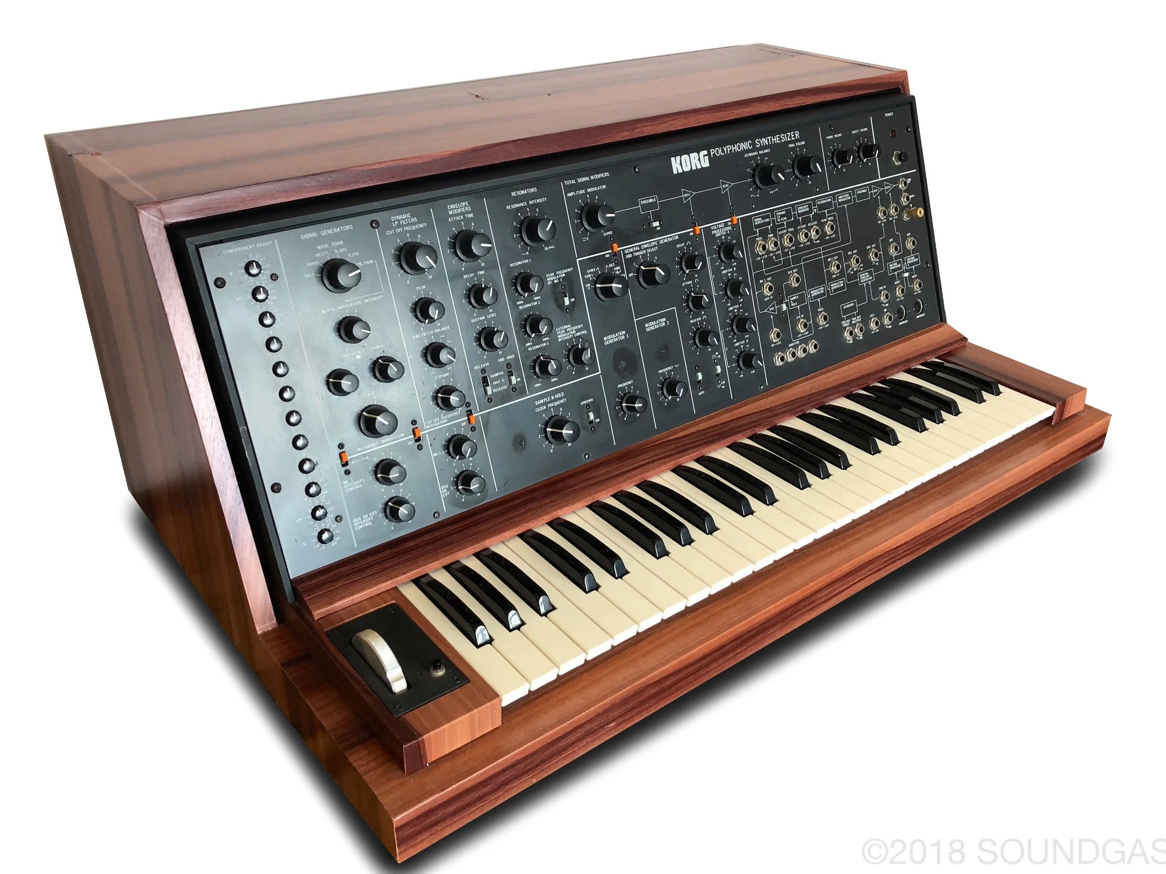 Korg PS-3100 Polyphonic Synthesizer with Kenton Midi