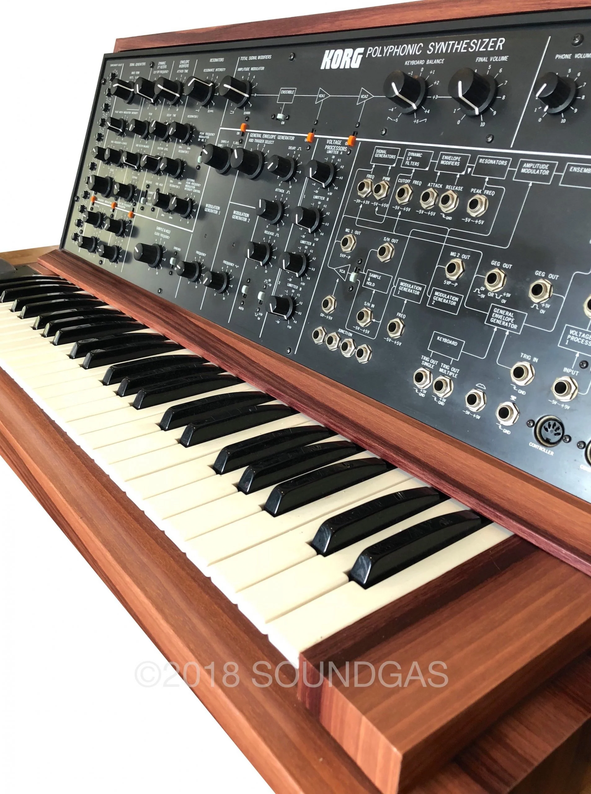 Korg PS-3100 Polyphonic Synthesizer with Kenton Midi - Image 2