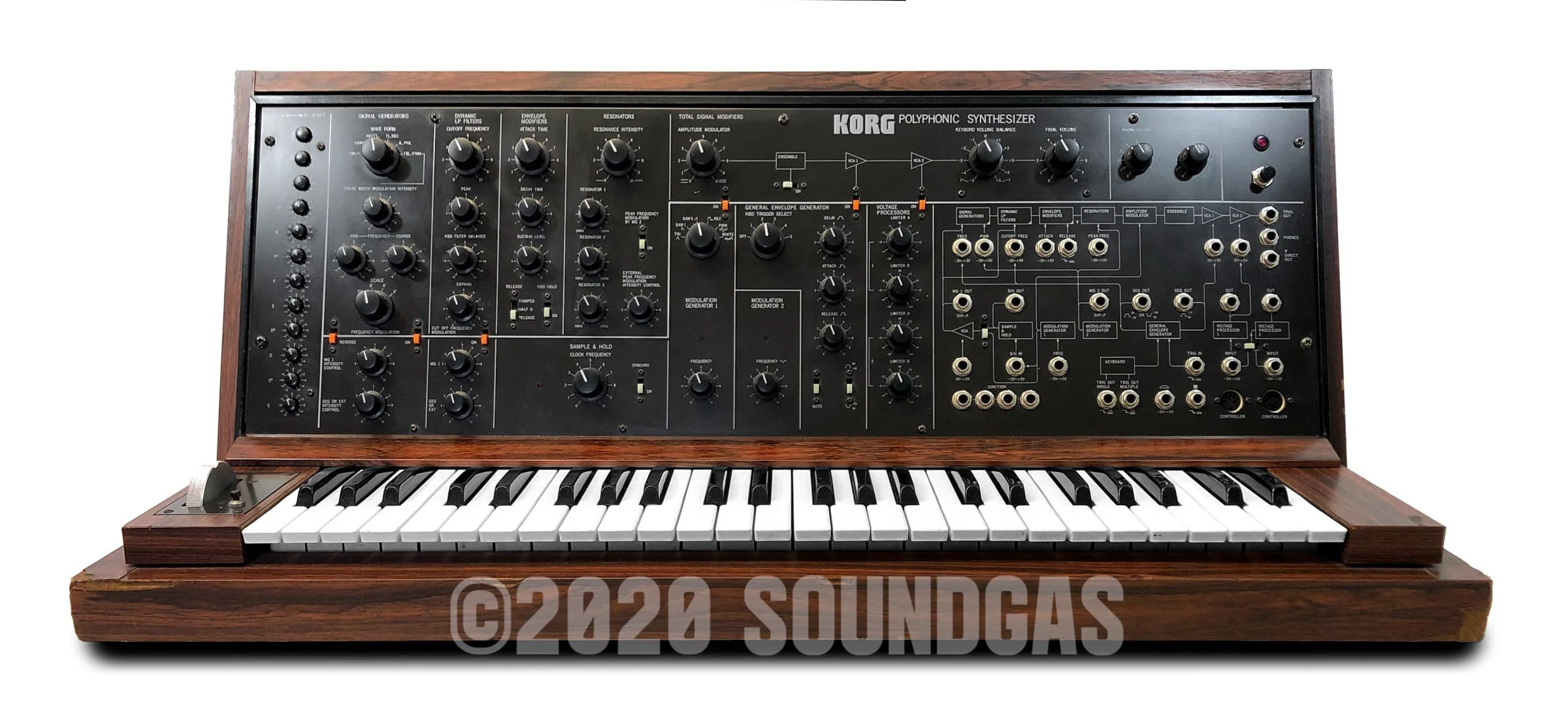 Korg PS-3100 Polyphonic Synthesizer - Image 2