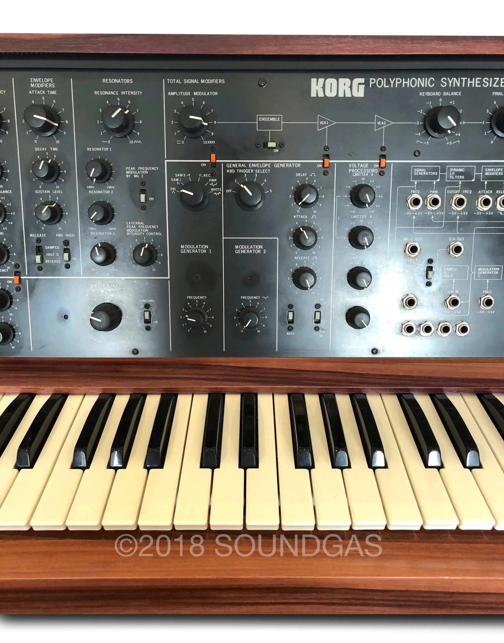 Korg PS-3100 Polyphonic Synthesizer with Kenton Midi - Image 4