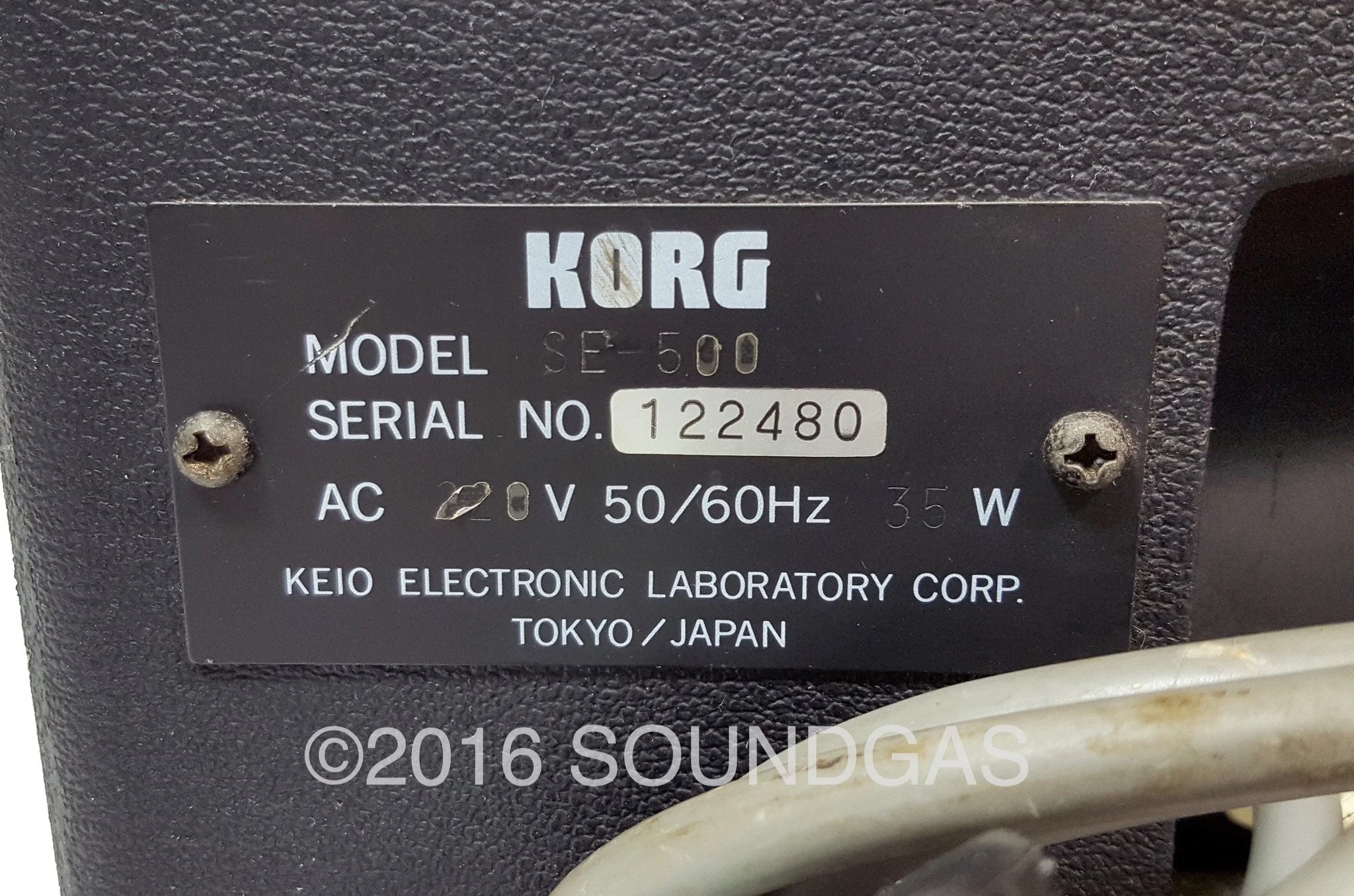 Korg SE-500 Stage Echo - Image 8