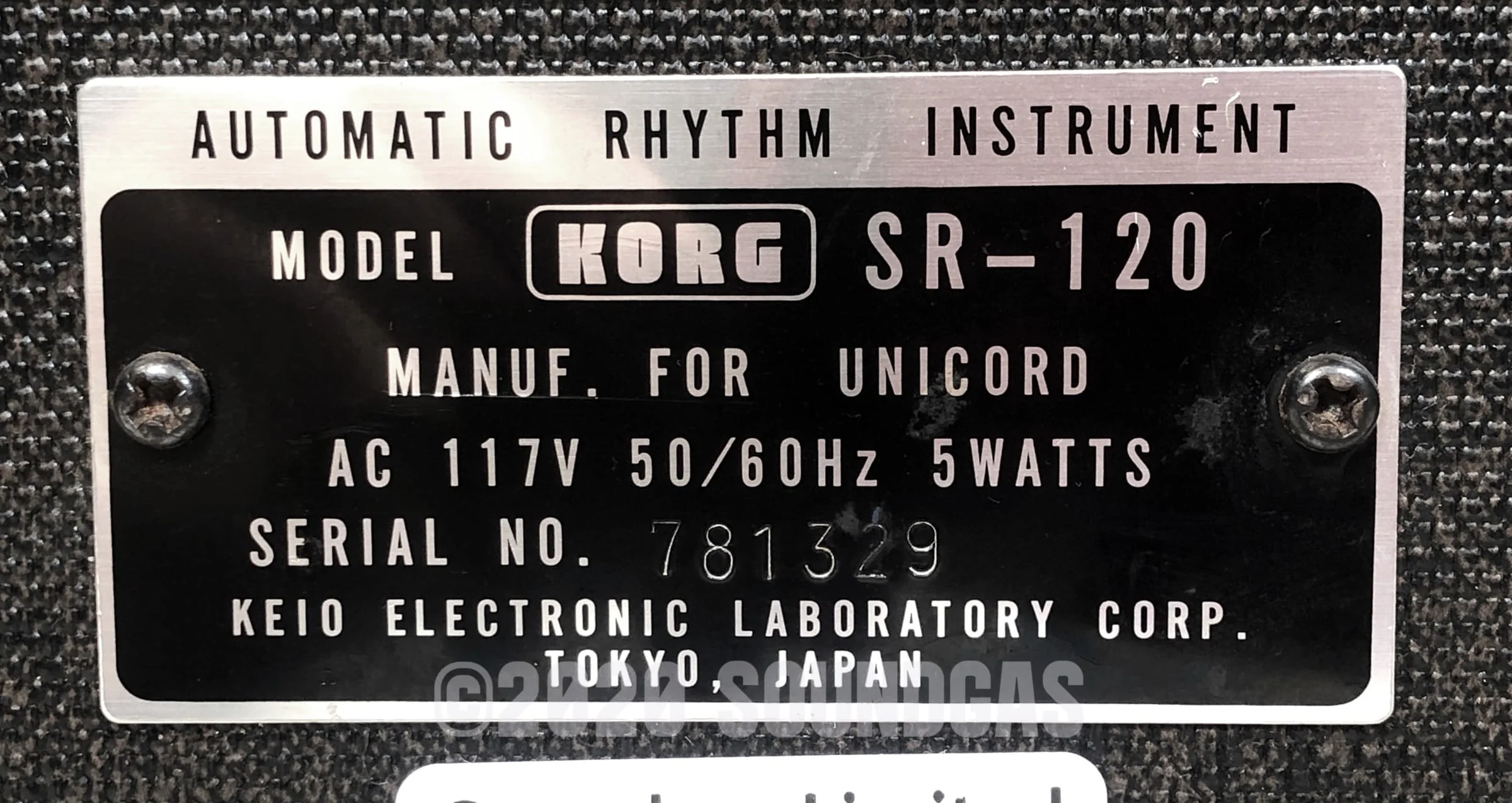 Korg SR-120 (Mini Pops) - Image 6