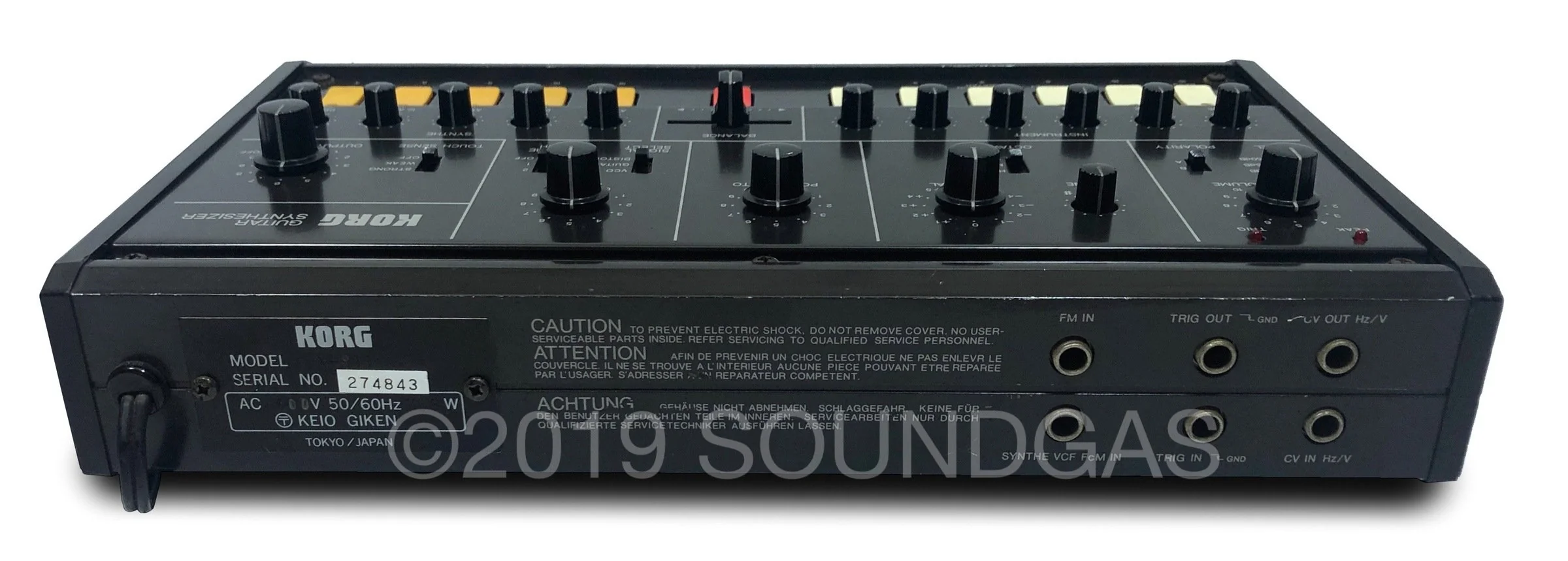 Korg X-911 Guitar Synthesizer - Image 5