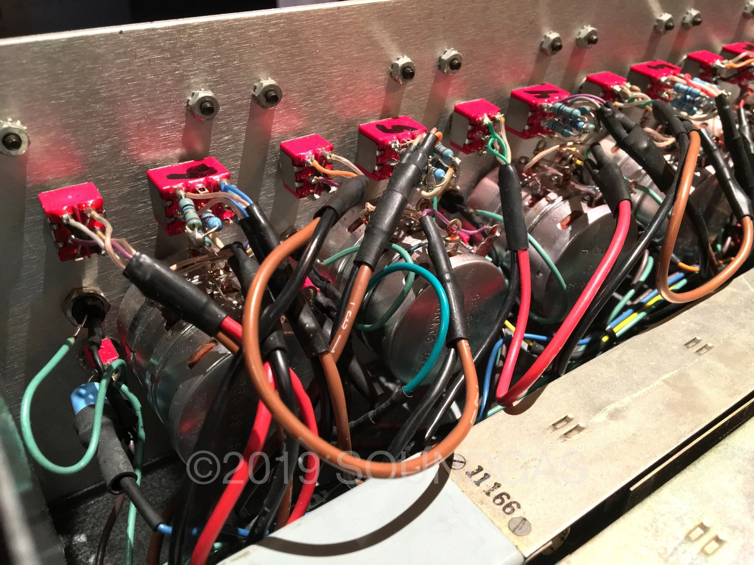 Langevin AM16 x 6 preamps in Marquette Audio Rack - Image 10