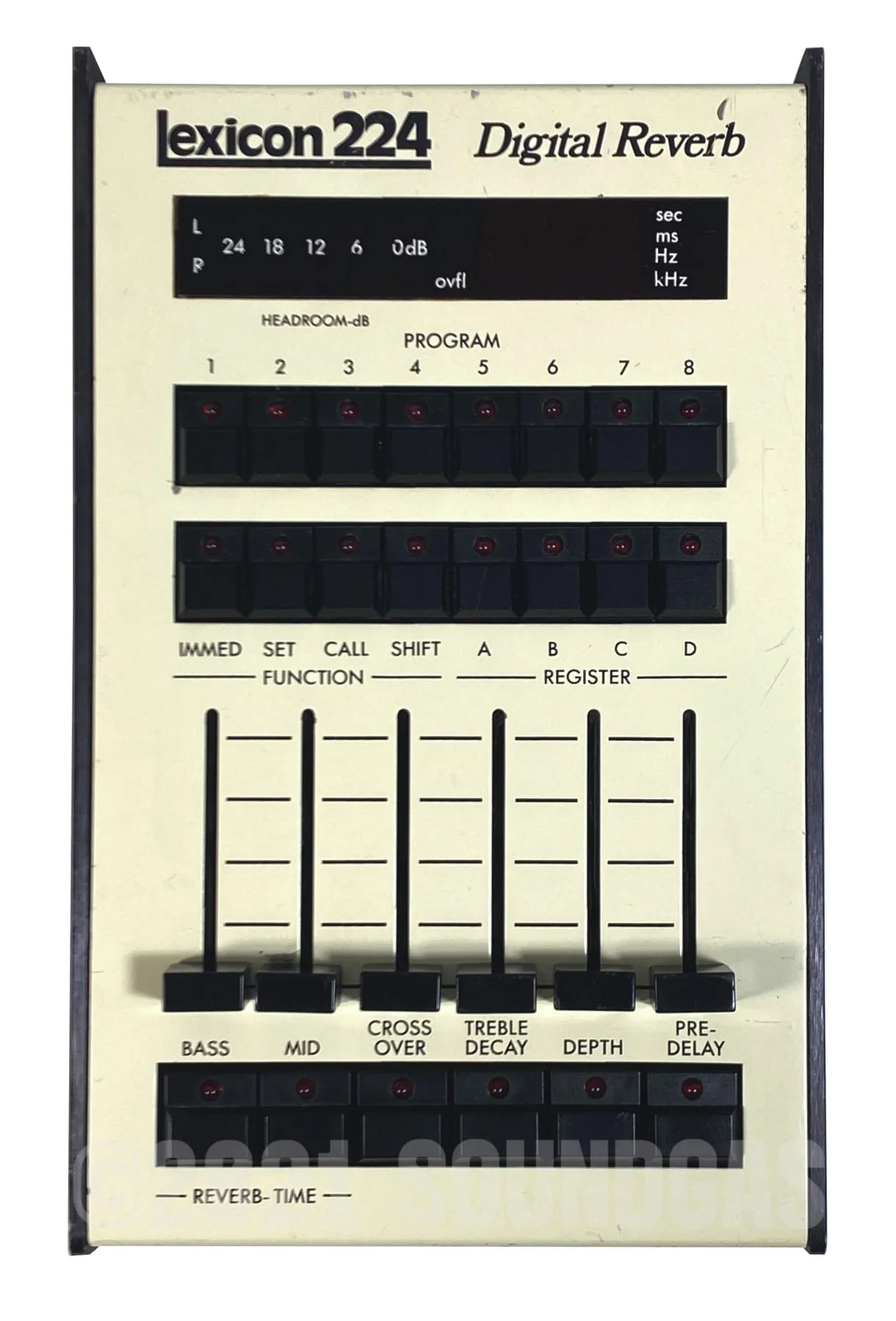 Lexicon 224 Digital Reverb + Remote - Image 9