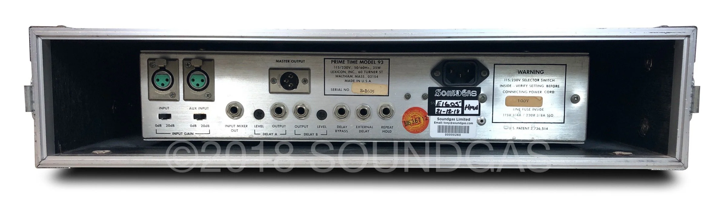 Lexicon Prime Time Model 93 Digital Delay - Image 5