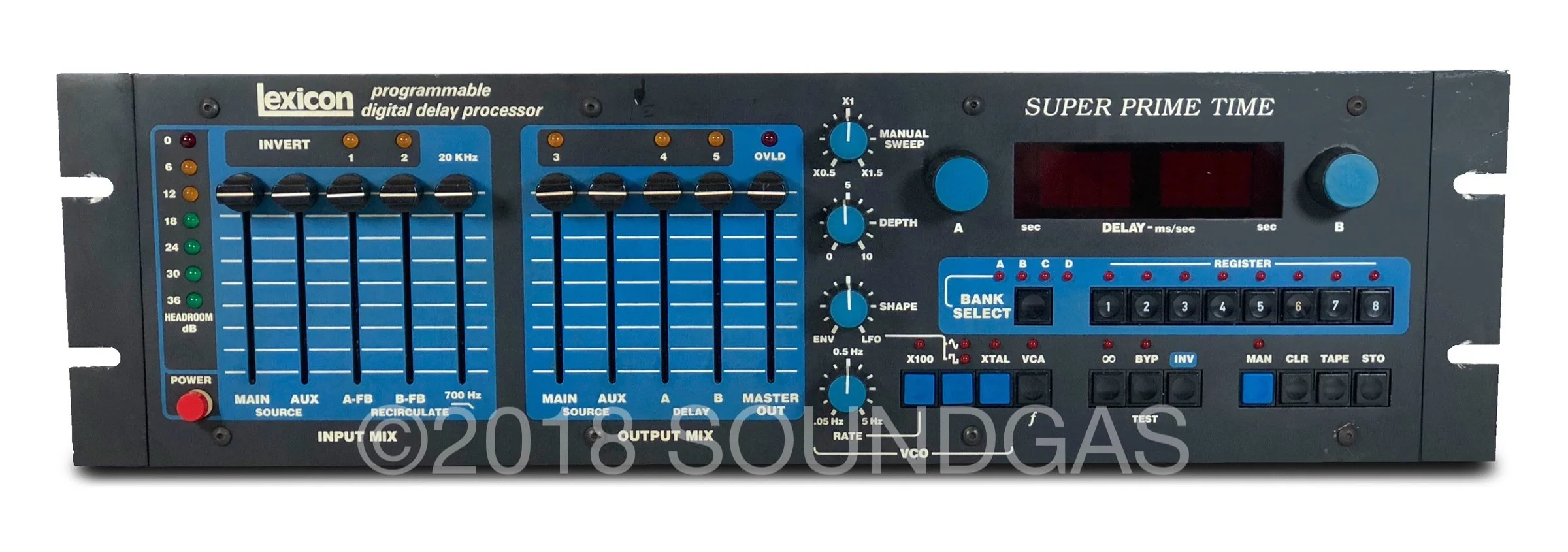 Lexicon Super Prime Time Model 97 Digital Delay - Image 2
