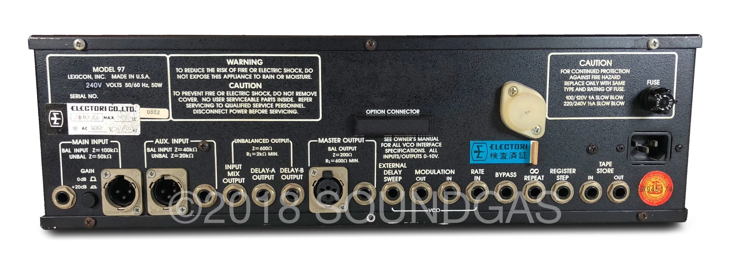 Lexicon Super Prime Time Model 97 Digital Delay - Image 5