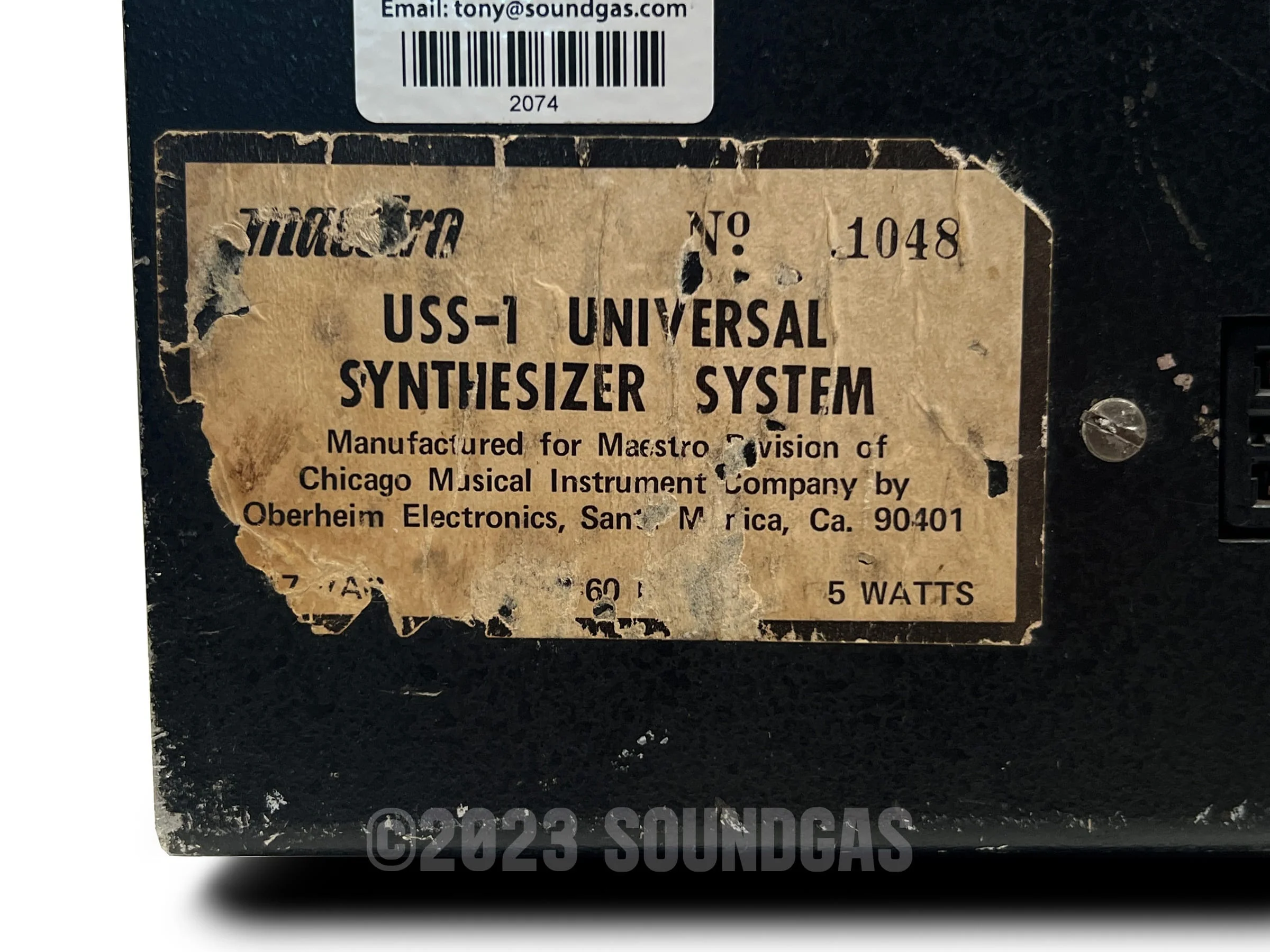 Maestro USS-1 Universal Synthesizer System - Image 7