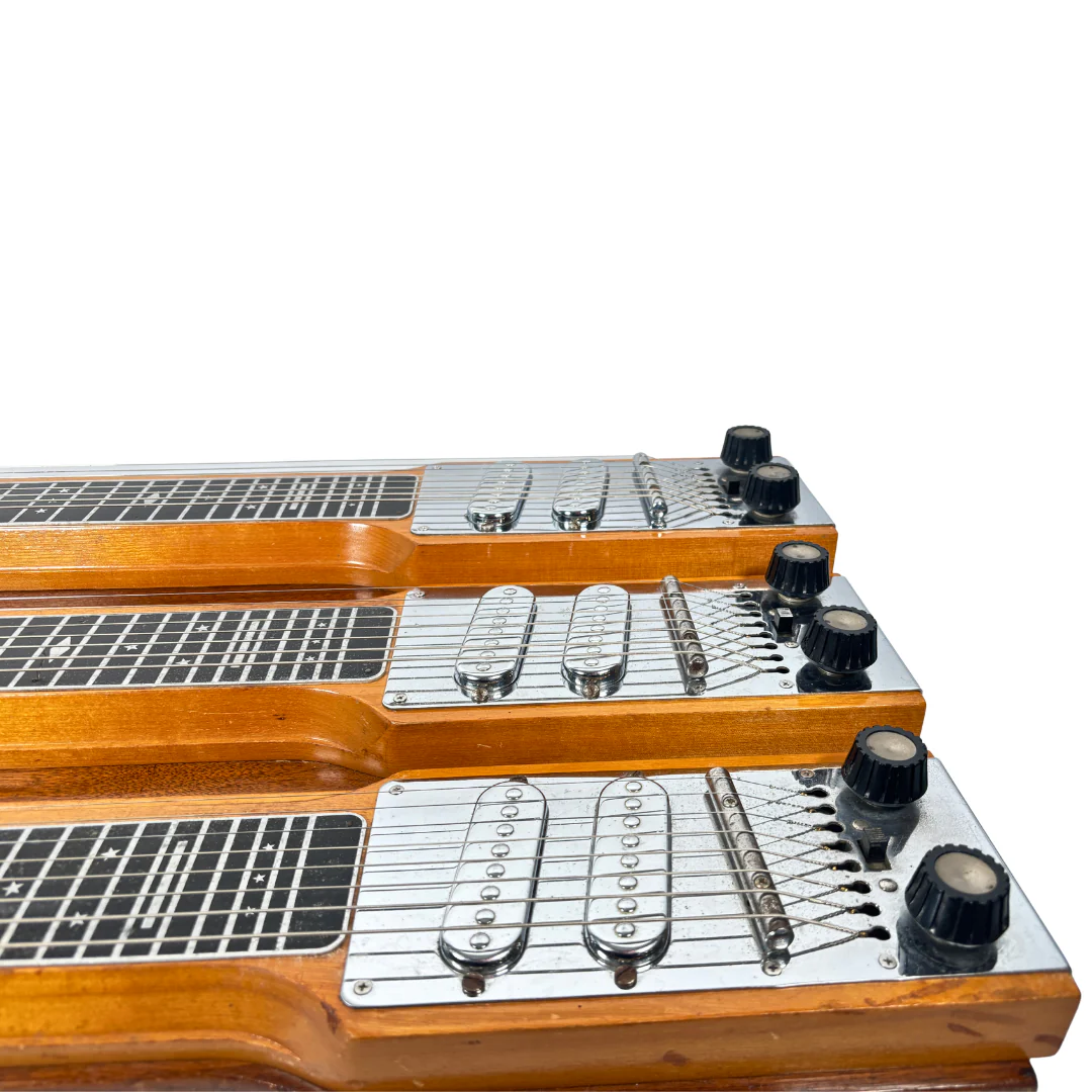 Magnatone Maestro Triple Neck 8 String Console Steel Guitar - Image 10