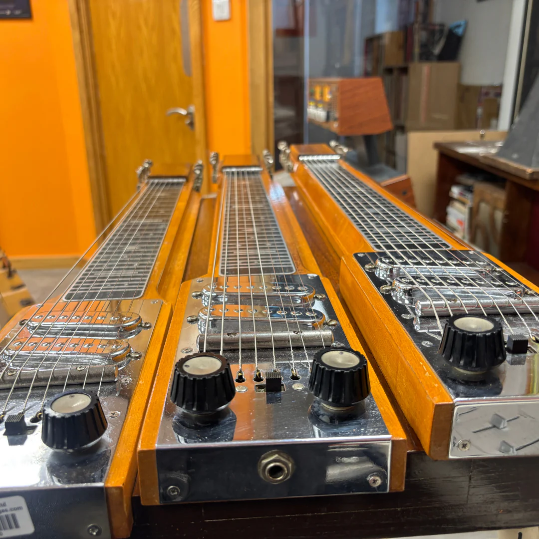 Magnatone Maestro Triple Neck 8 String Console Steel Guitar - Image 9