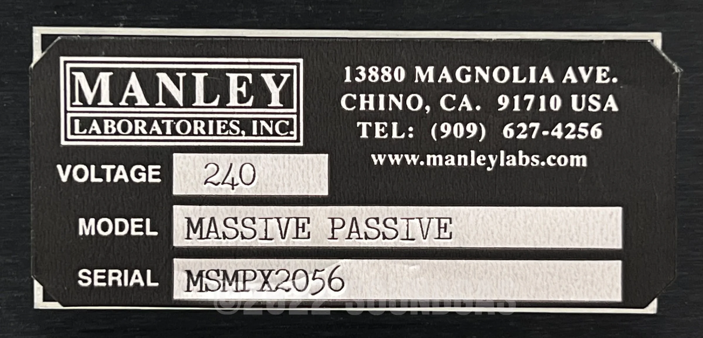 Manley Massive Passive Stereo Tube Equalizer - Image 6
