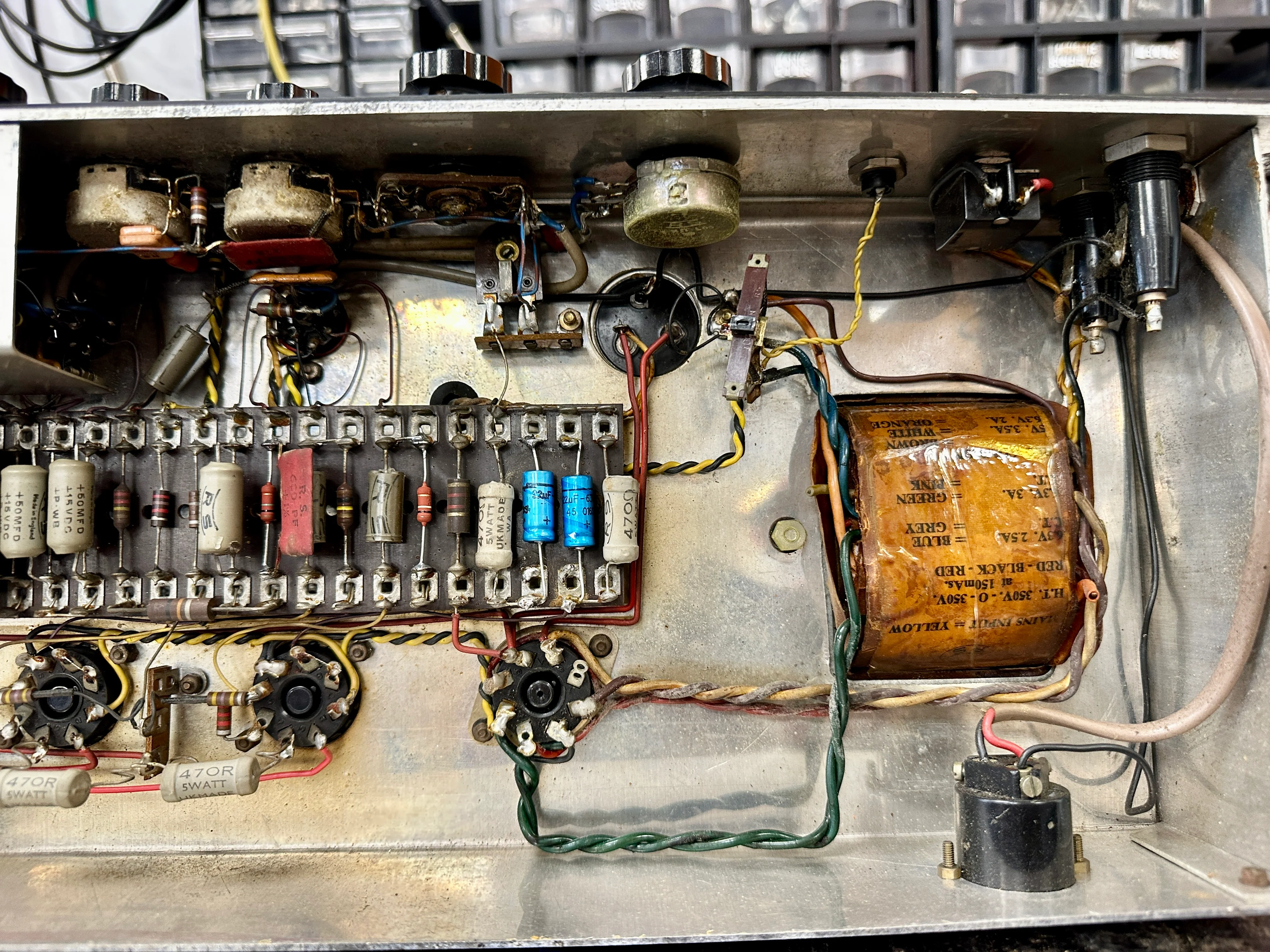 Matamp Series 2000 Vintage Bass Guitar Amp Head - Image 15