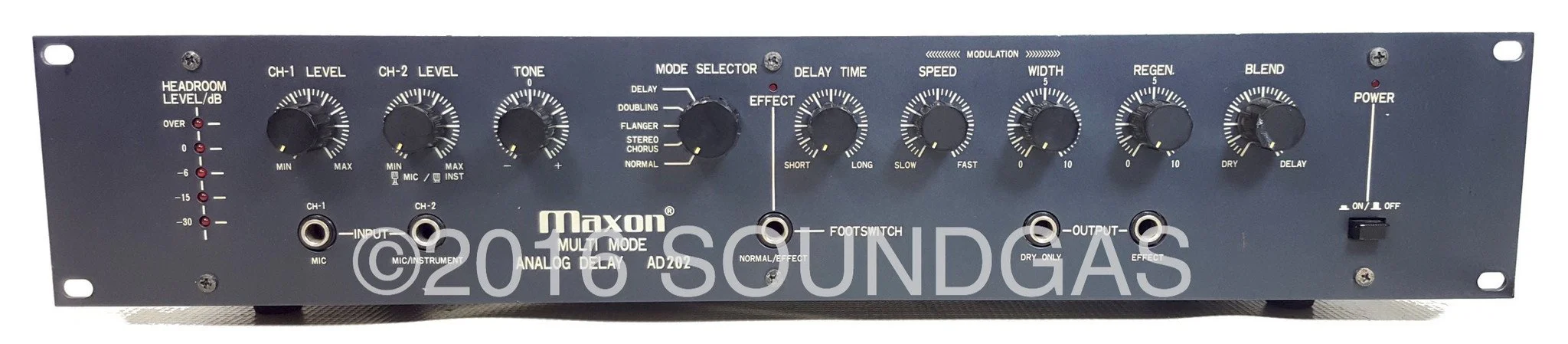 Maxon (Ibanez) AD202 Analog Delay - Image 2