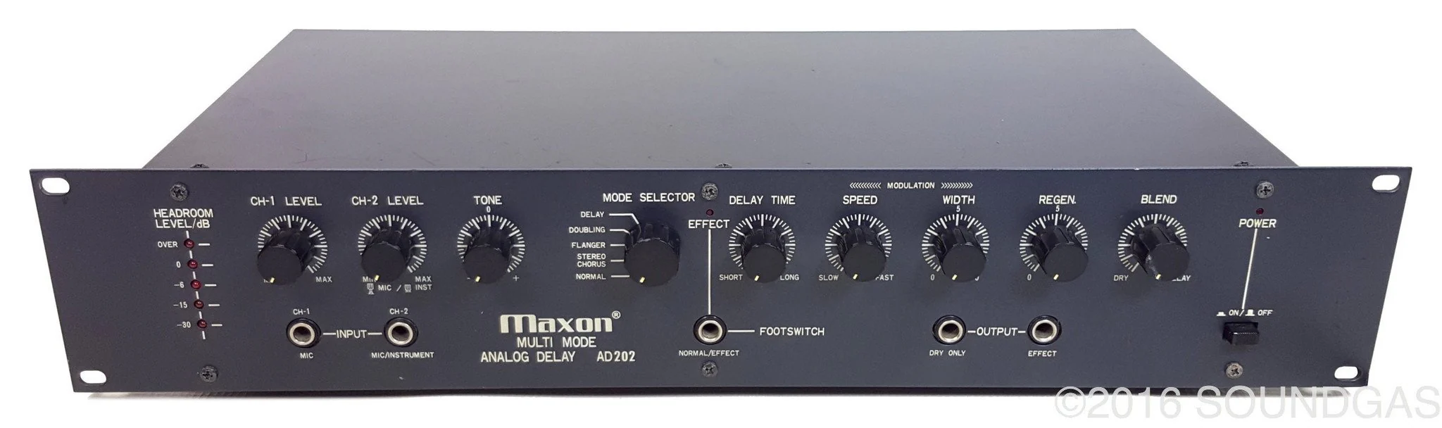 Maxon (Ibanez) AD202 Analog Delay - Image 7