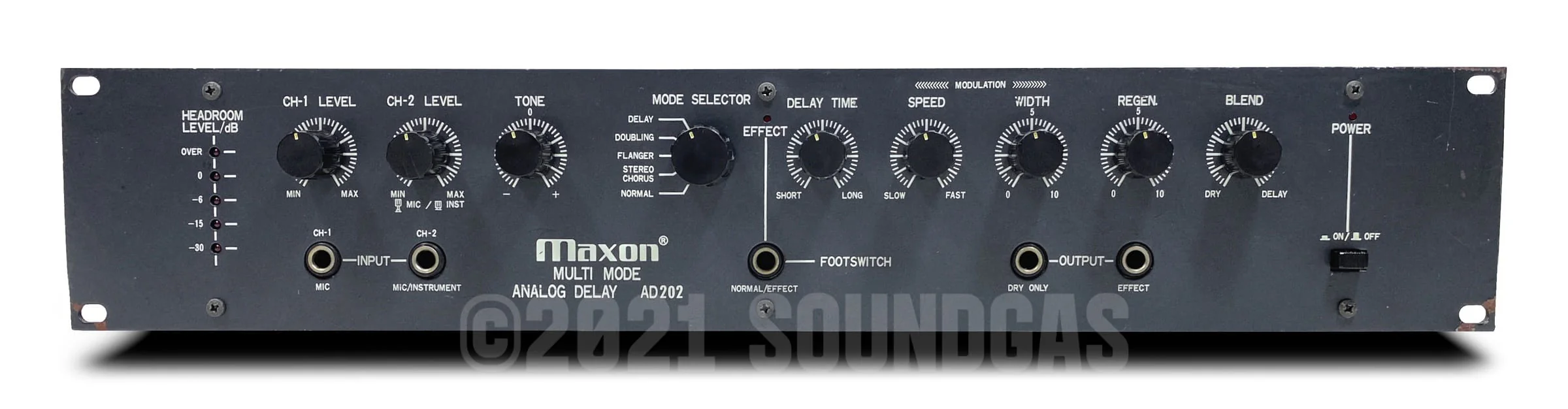 Maxon (Ibanez) AD202 Analog Delay - Image 2