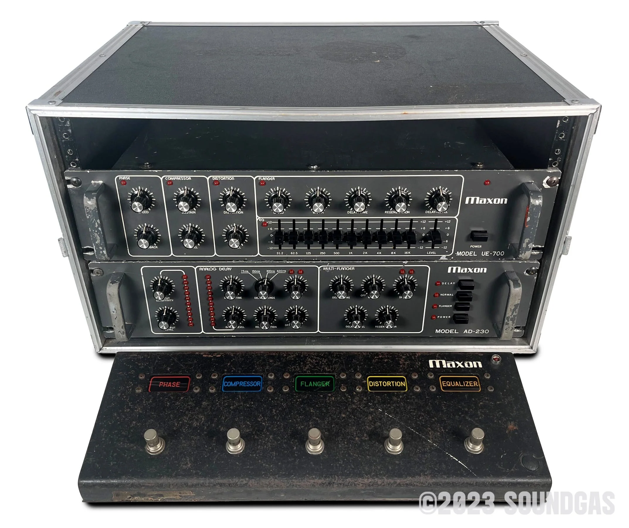 Maxon UE-700 Multi Effector & AD-230 Analog Delay / Flanger - Image 13