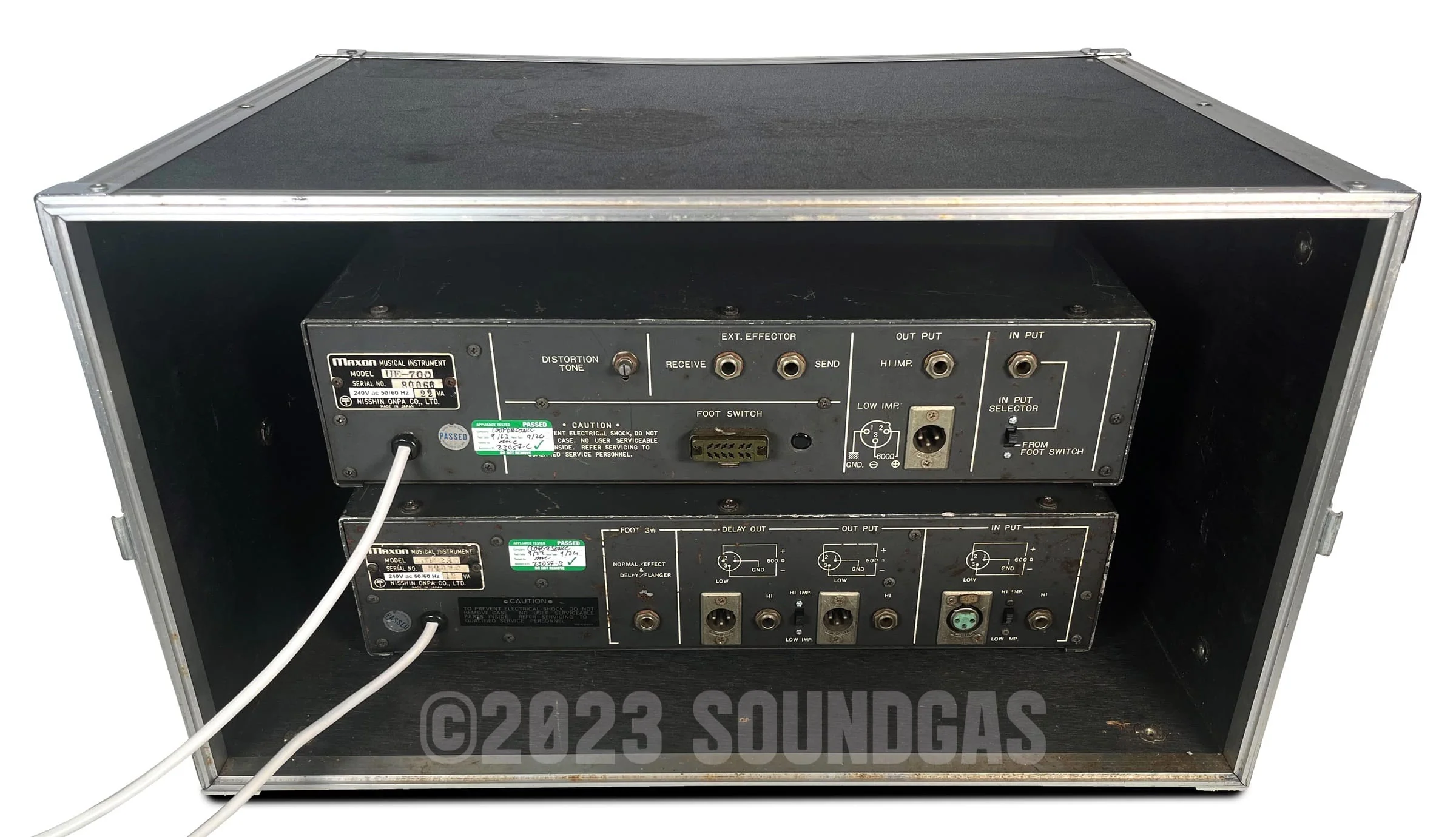 Maxon UE-700 Multi Effector & AD-230 Analog Delay / Flanger - Image 6