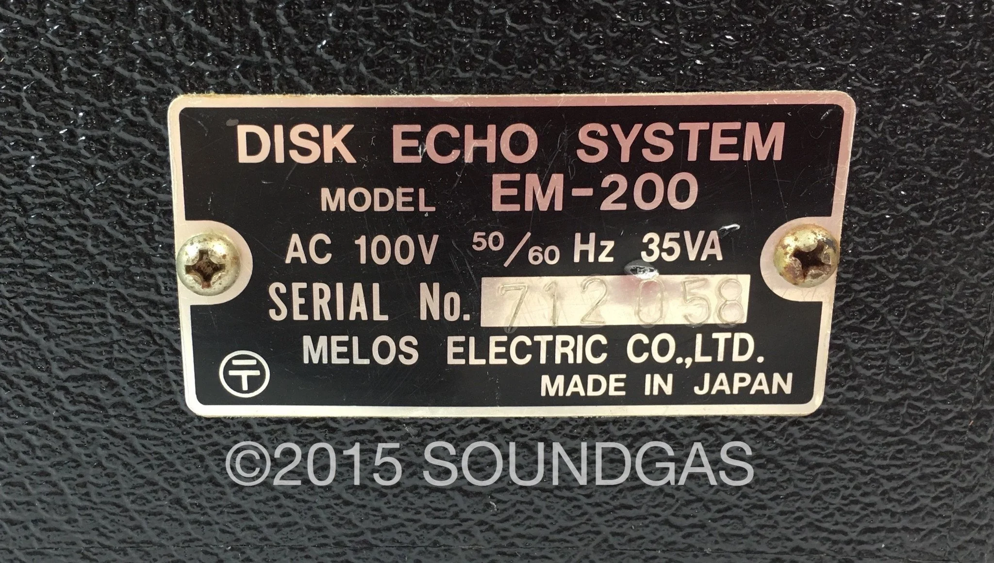 MELOS DISK ECHO EM-200 - Image 6