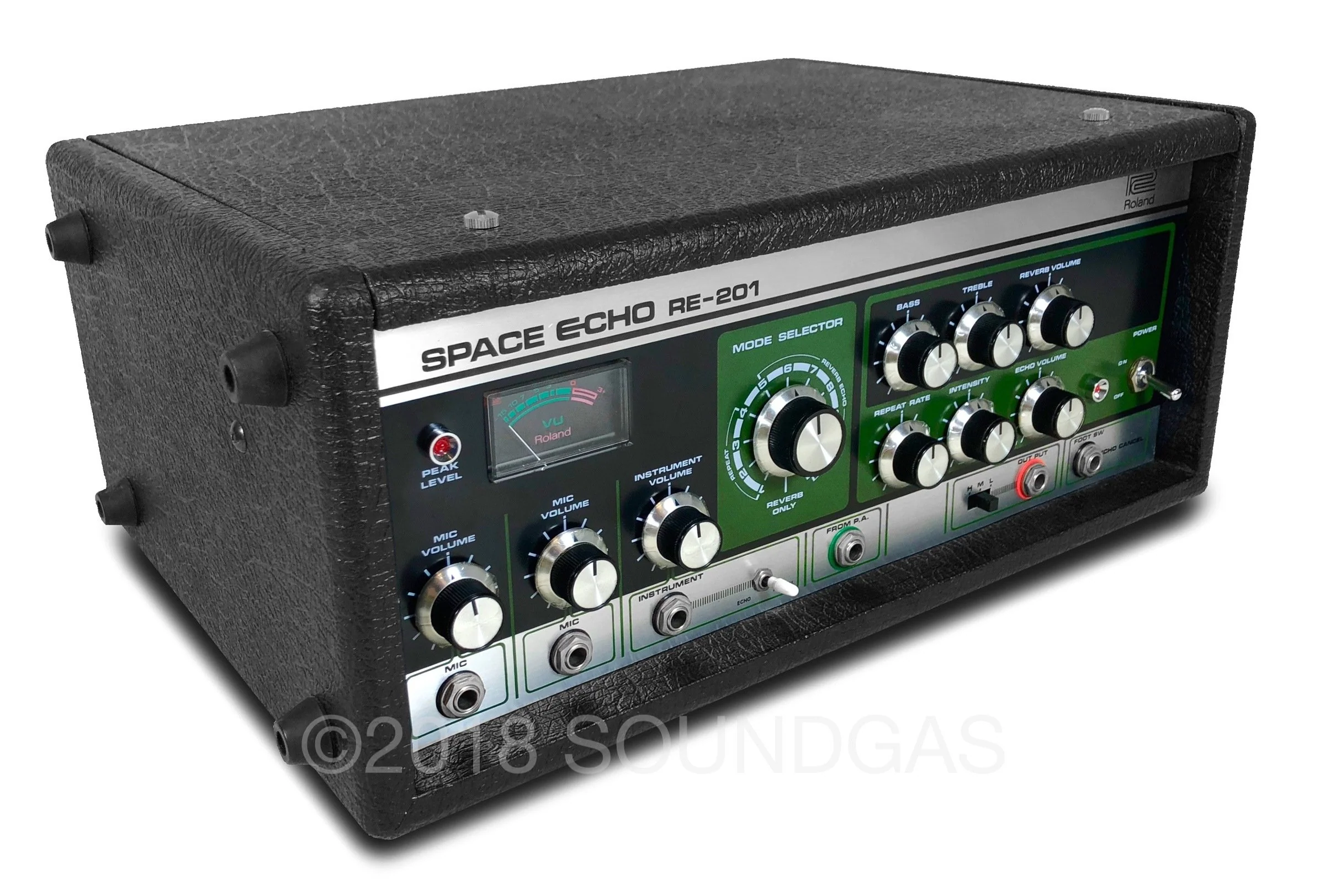 Roland RE-201 Space Echo 117v - Mint, Boxed, All Accessories - Image 7