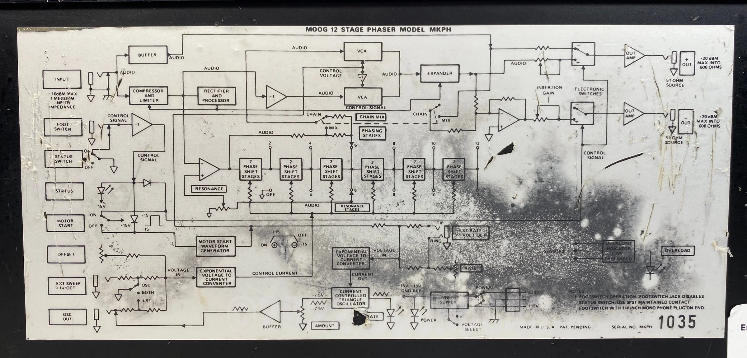 Moog 12 Stage Phaser MKPH - Image 6
