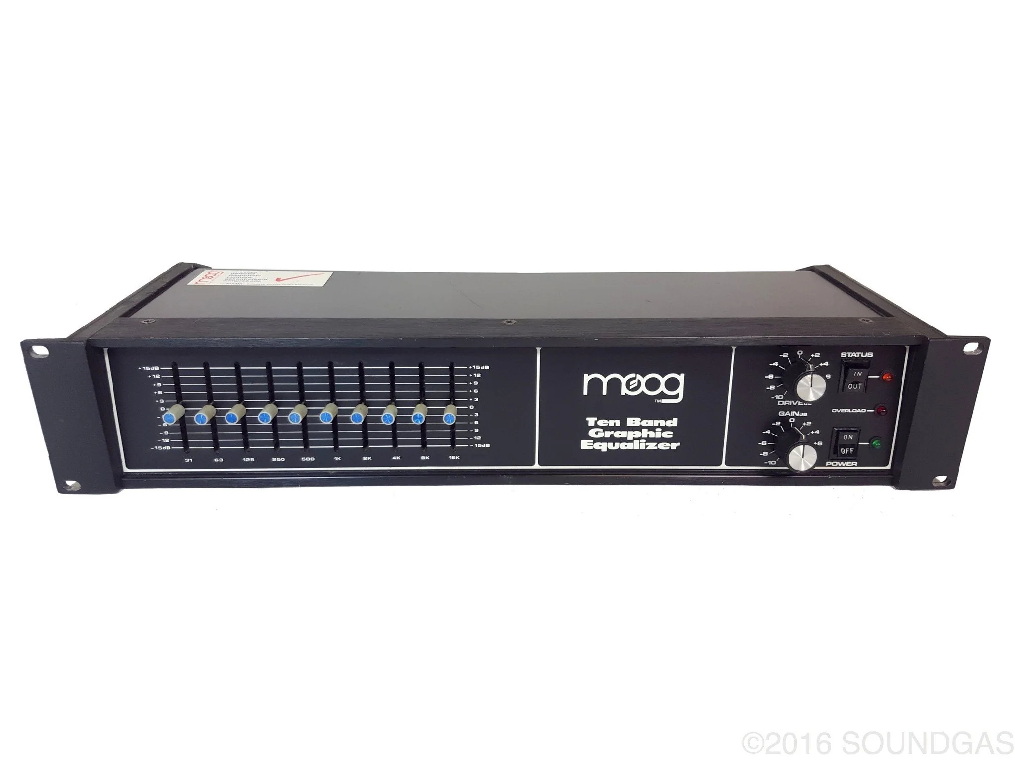 MOOG GRAPHIC EQUALIZER MKG