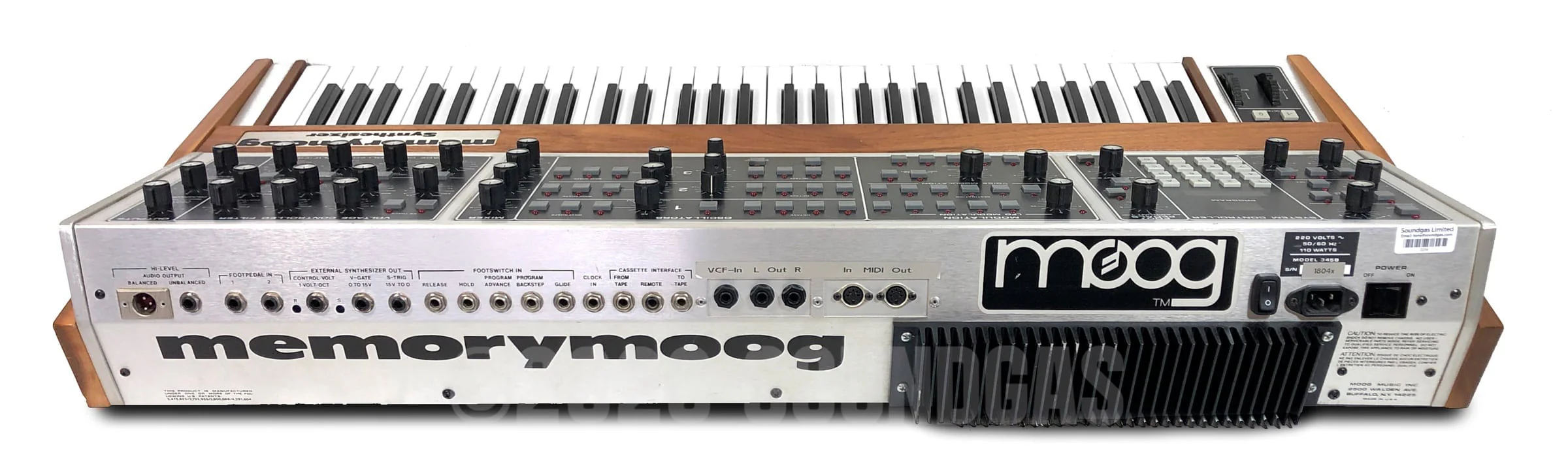 Moog / Lintronics Advanced Memorymoog - Image 10
